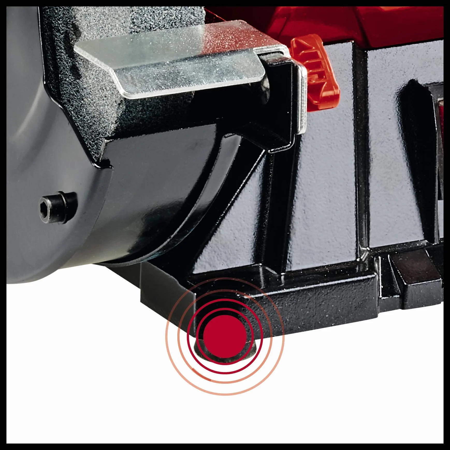 Einhell Tc-Bg 200 L Szlifierka Podwójna, Czerwony/Czarny