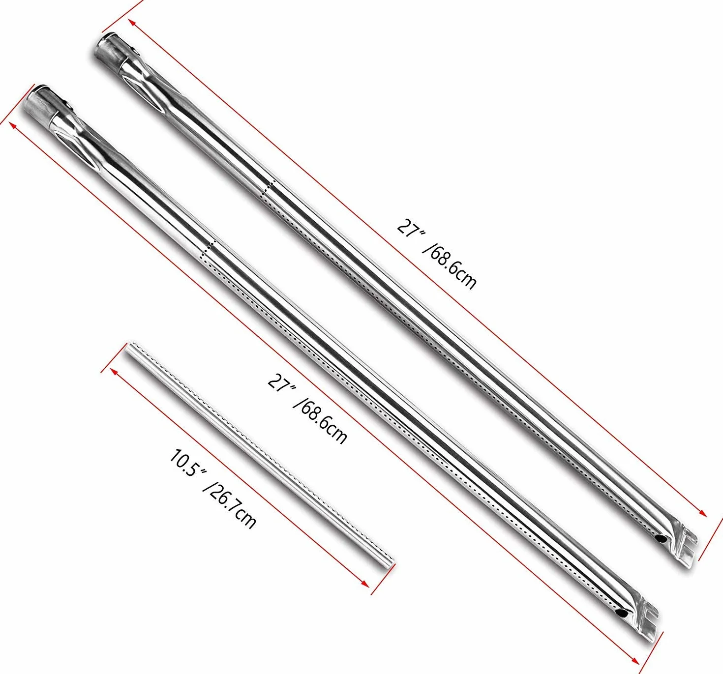 Rura palnika ze stali nierdzewnej 68,6 cm do Weber Spirit serii 200, E210, E200, S210, S200, Spirit 500 Grill