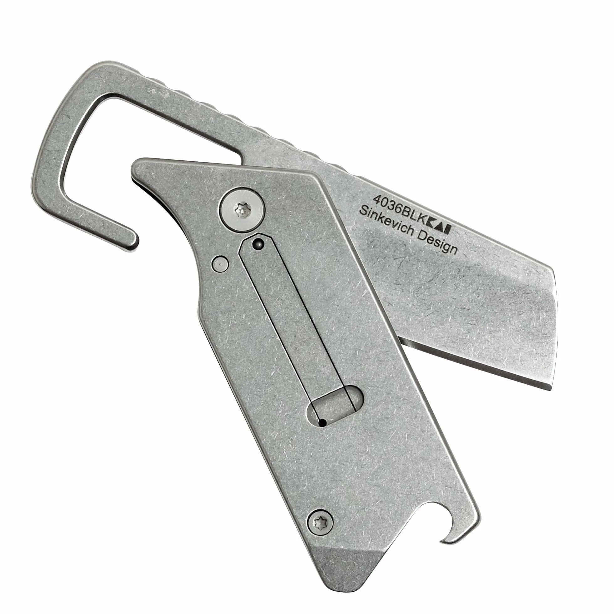 Kershaw 4036BLKX scyzoryk Kershaw Pub składany nóż myśliwski rycerz średniowieczny survival, srebrny