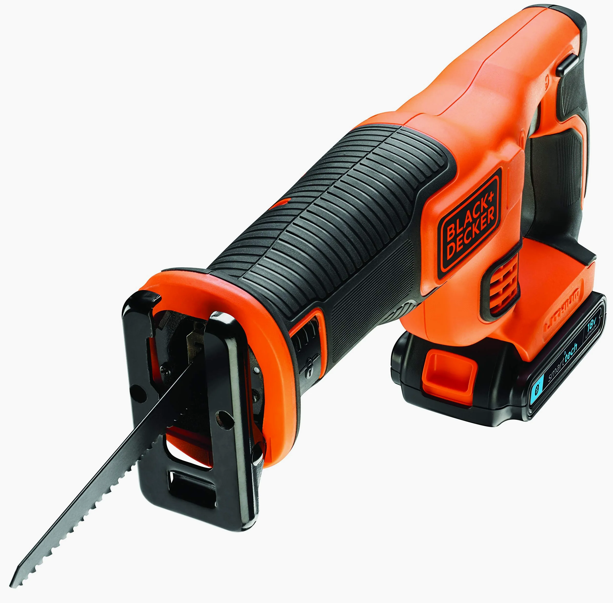 Black + DECKER BDCR18E1-QW akumulatorowa piła szablasta, 1 bateria, 1 ostrze 140 mm, 18 V
