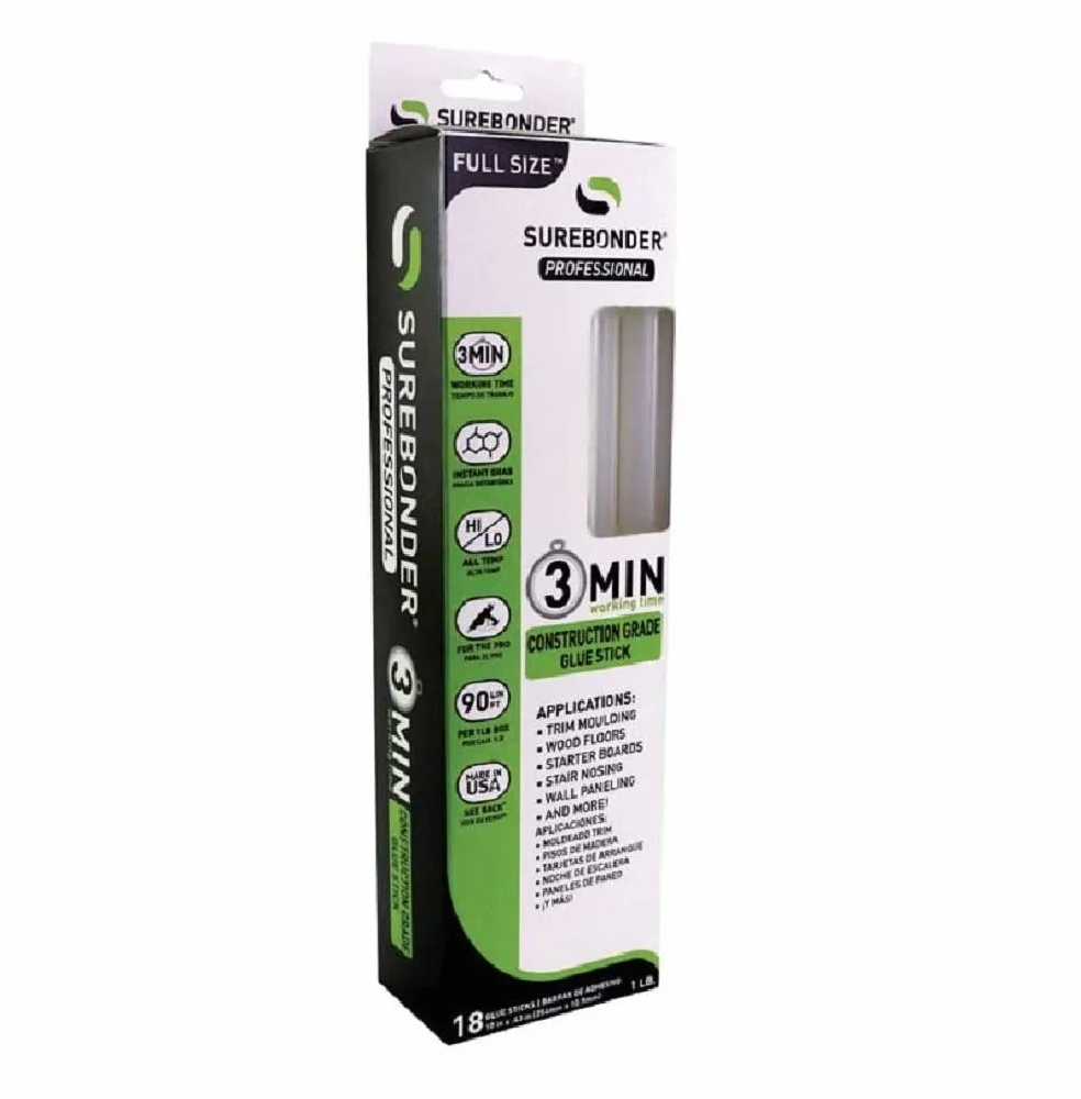 Surebonder Cg-3r10t 3 minuty klej klasy budowlanej. 103 cm x 25 cm