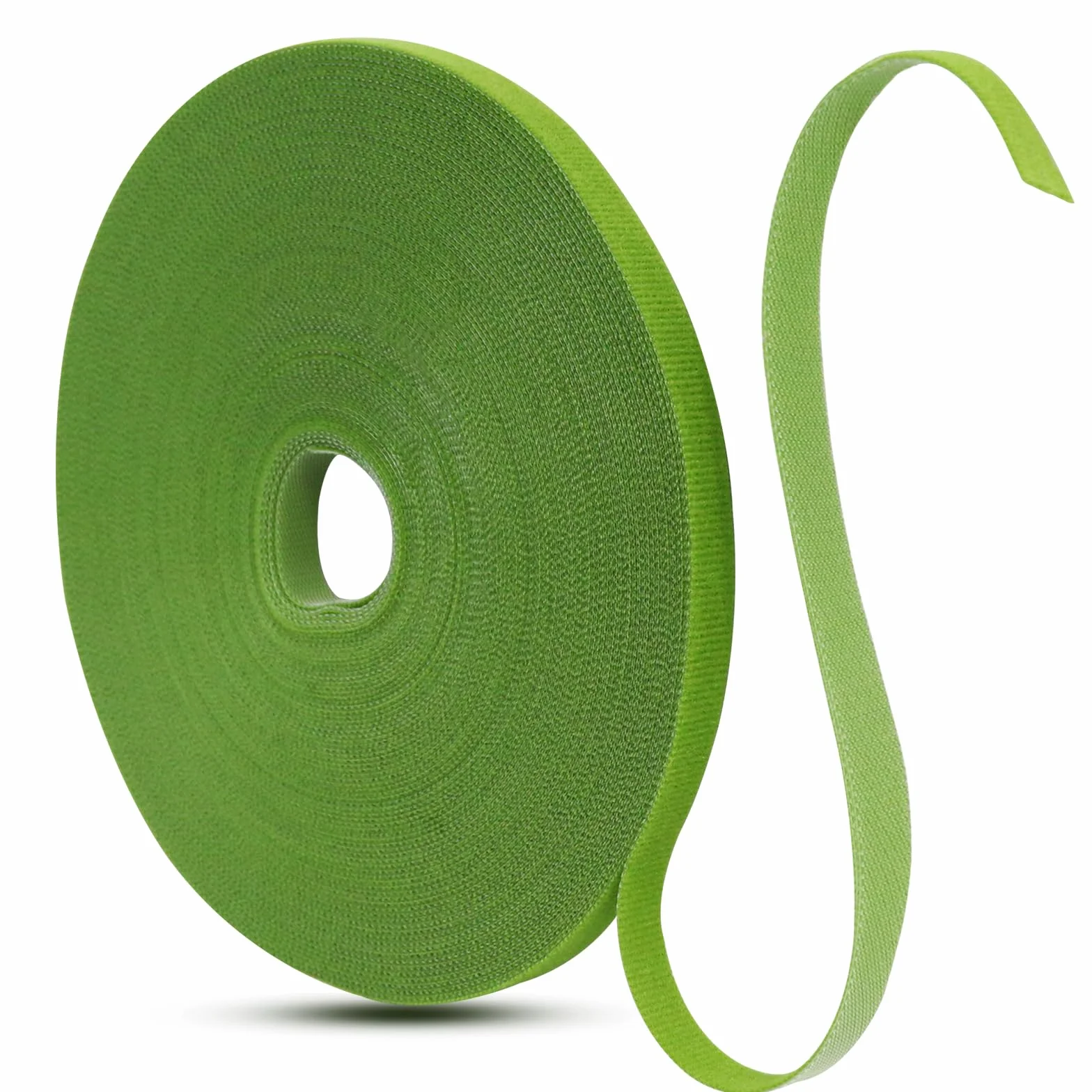 Redamancy 25 m Opaska ogrodowa do roślin, taśma do wspinania się 10 mm Rolki do roślin, opaski mocujące do roślin kwiatowychPomidory Winorośl Taśma kwiatowa (trawa zielona)