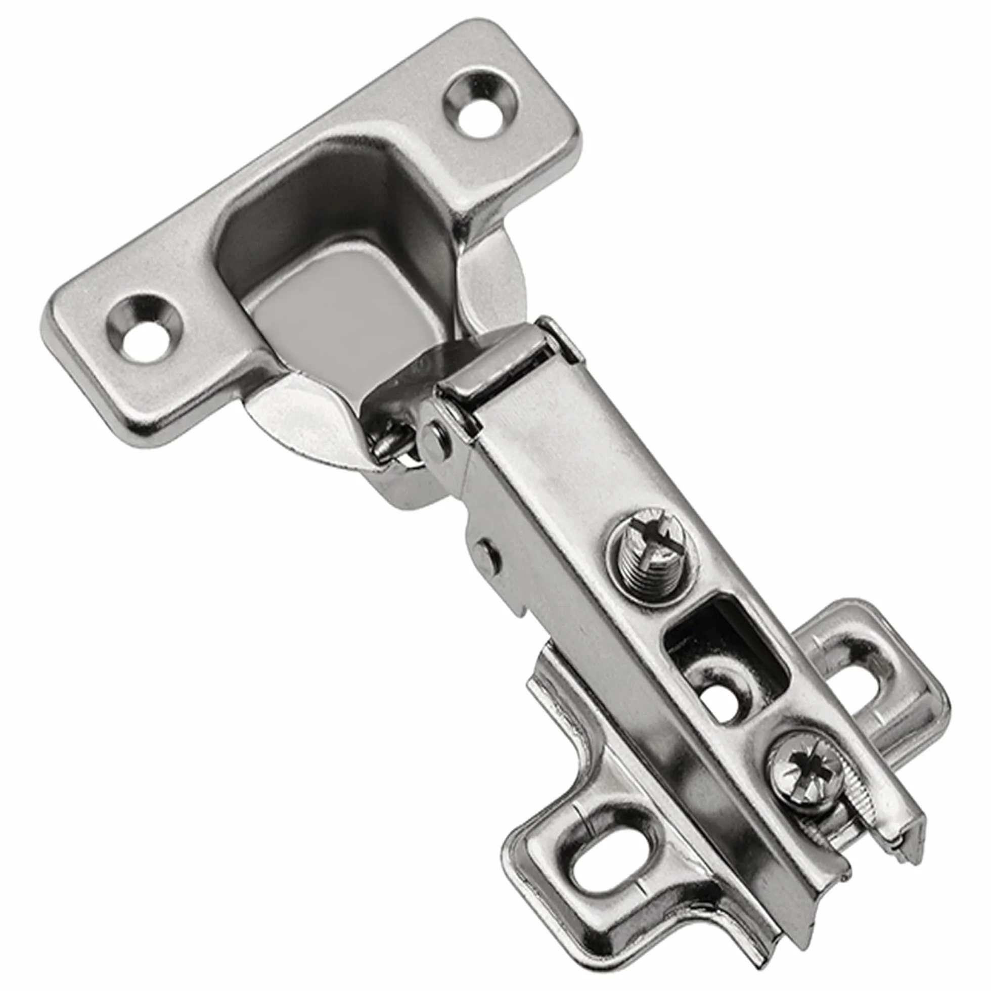 Mprofi MT® Zestaw 4 Zawiasów do Drzwi Szafy i Mebli - Ø 35 mm - do Szafek Kuchennych - Ogranicznik Narożny P/R/4