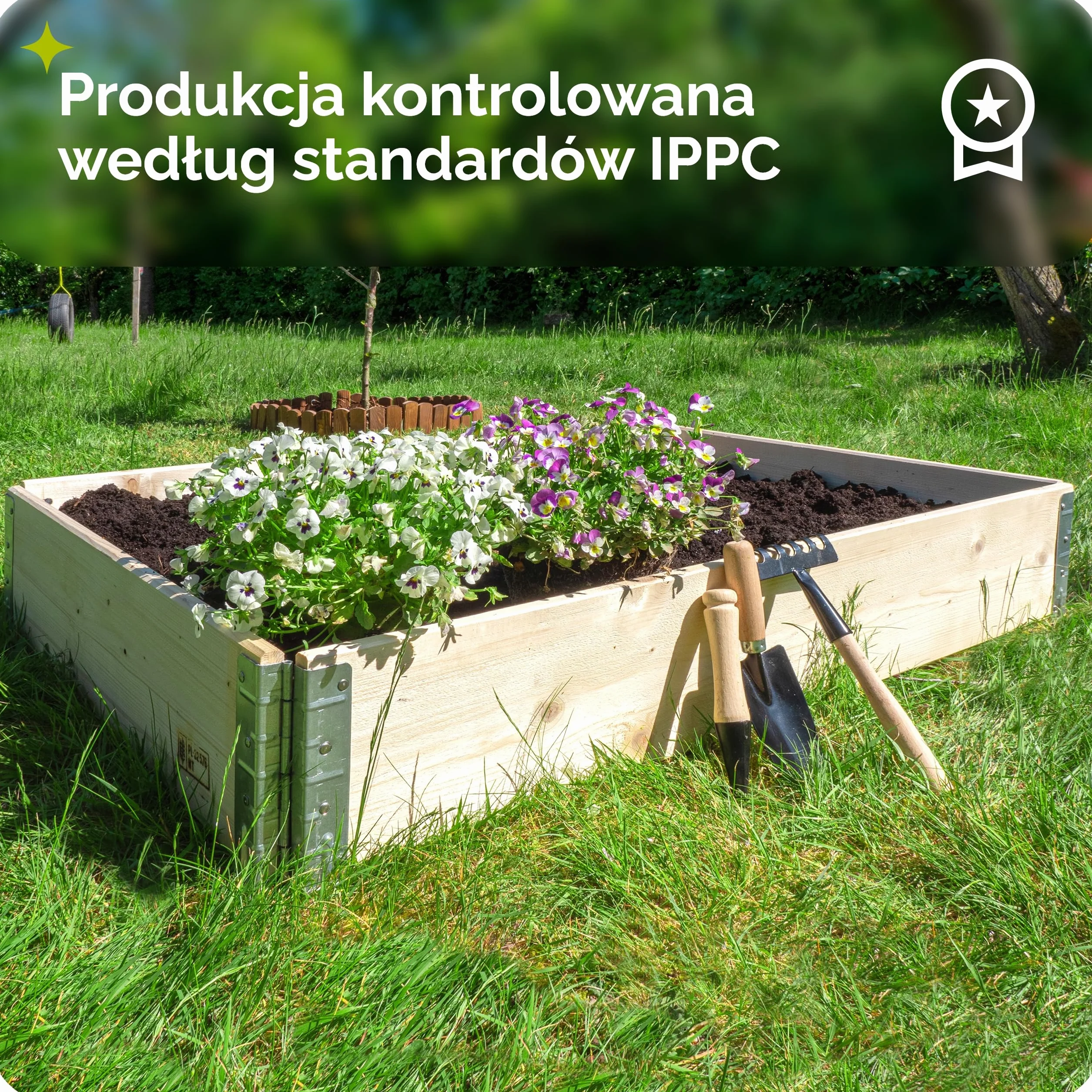 Garronda Podwyższona grządka Nadstawka paletowa Warzywniak 3 Sztuki Skrzynia na warzywa 120x80x20 cm Brązowy GD-0075