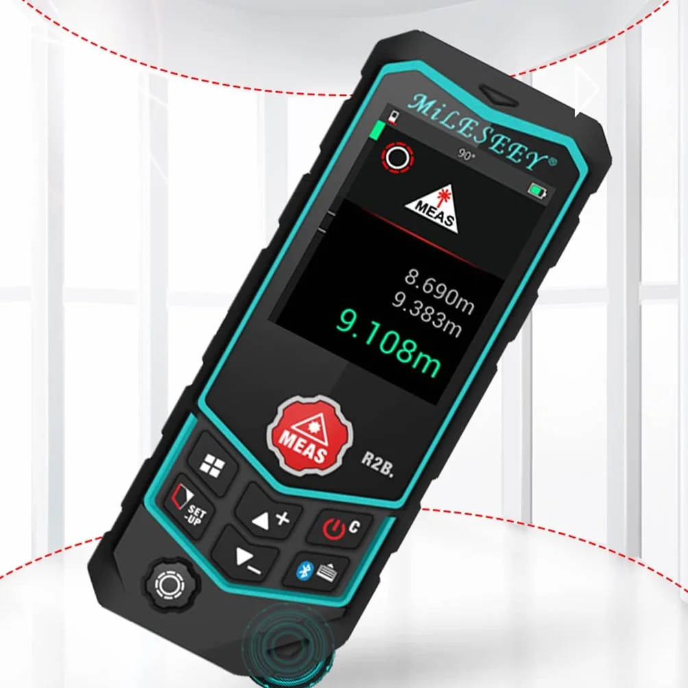 Laser Rangefinder Handheld Pomiar pomiaru pomieszczenia pomieszczenia wewnętrznego i zewnętrznego władcy władcy elektronicznej linijki laserowej (Size : 50 meters)