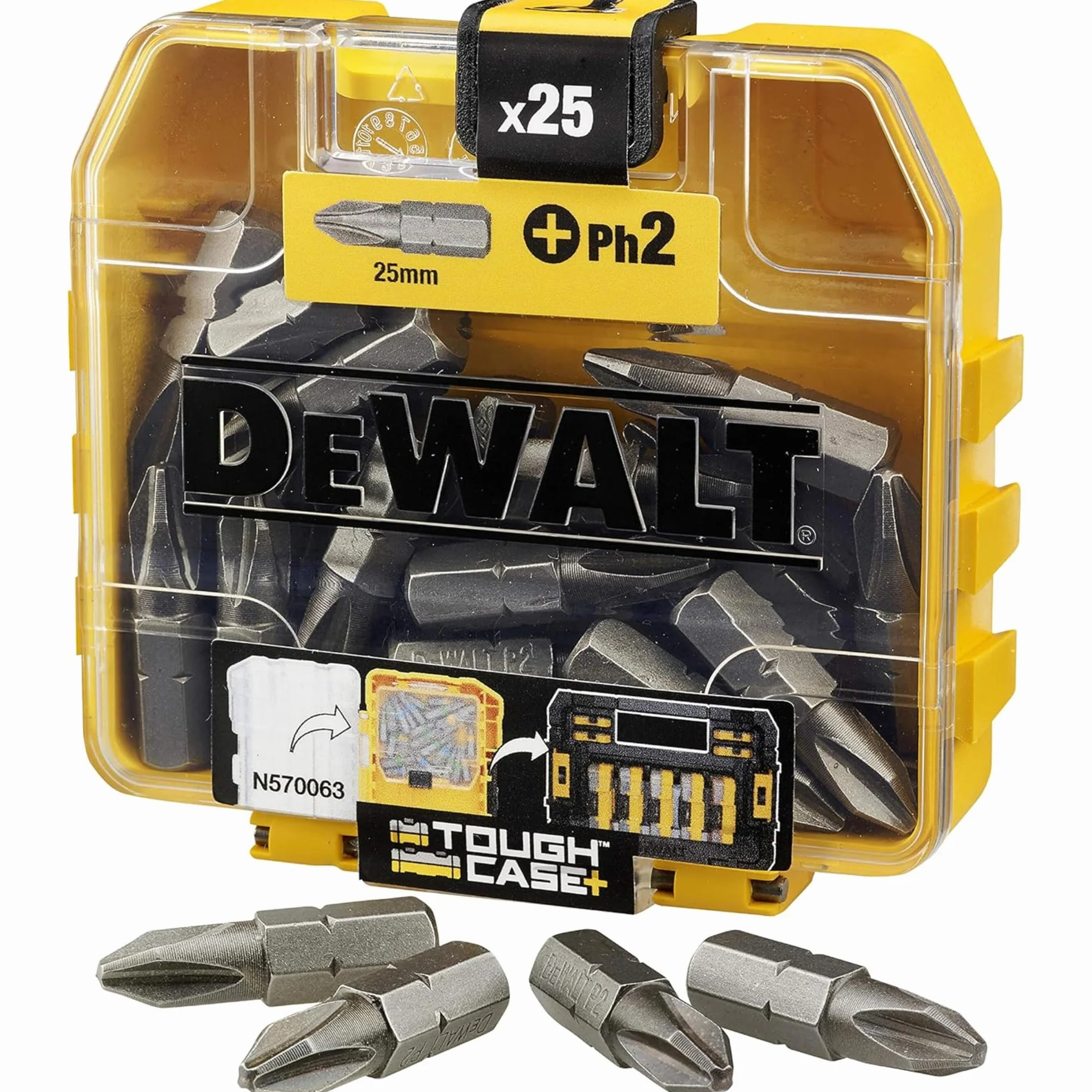 Dewalt Tic Tac Zestaw Bitów, Wielokolorowy, 25 sztuk