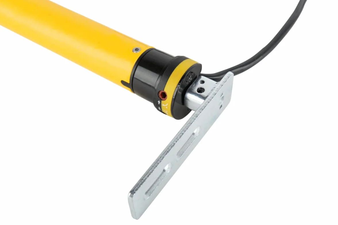 Schellenberg 20221 Action Mini silnik do rolet o średnicy 40 mm, mechaniczna regulacja położenia końcowego, idealny do rolet z tworzywa sztucznego do 2 m² powierzchni, napęd rolet