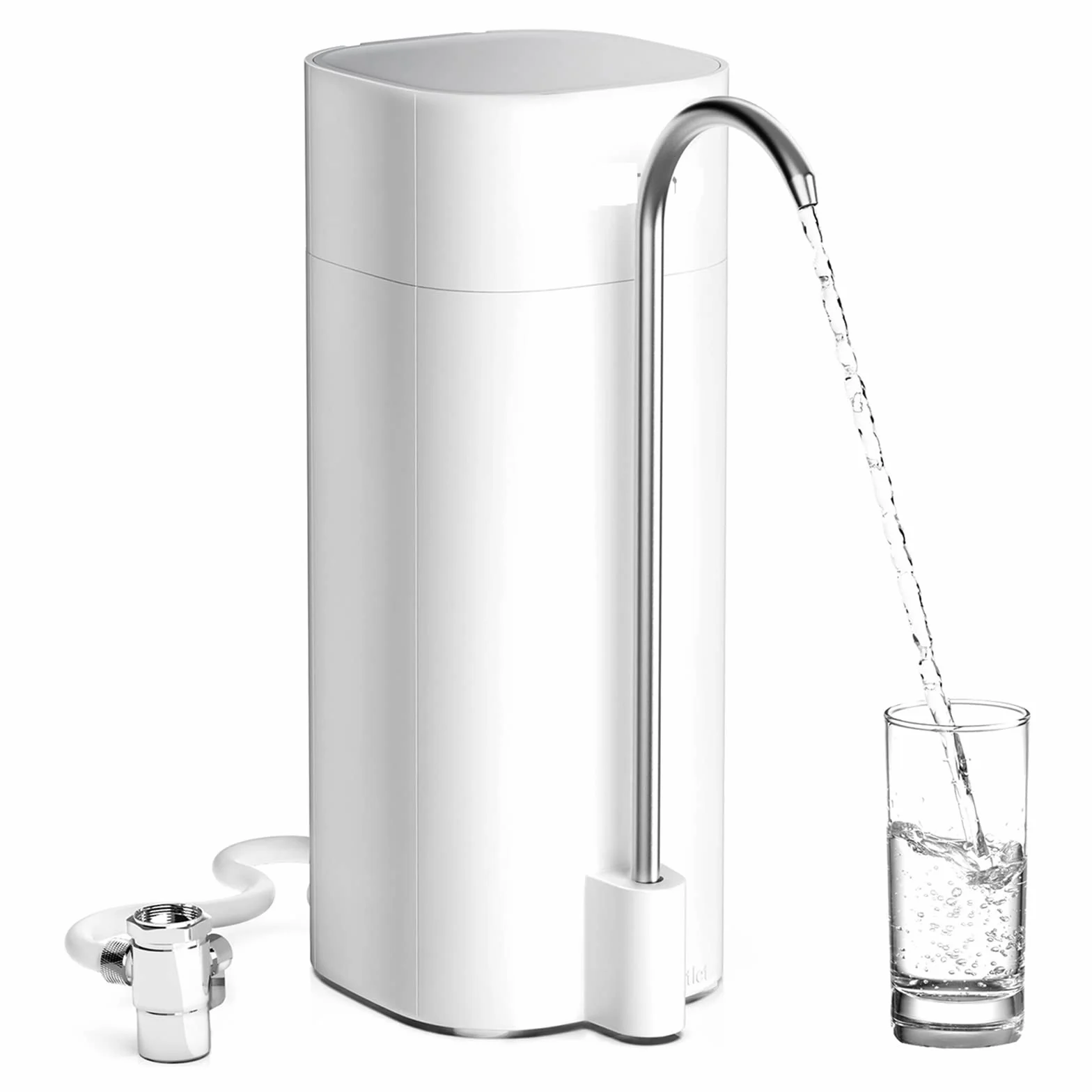 Bateria nablatowa filtr do wody pitnej oczyszczacz System ultrafiltracji, redukuje 99% chloru, metale ciężkie, zapach Bezpieczne materiały