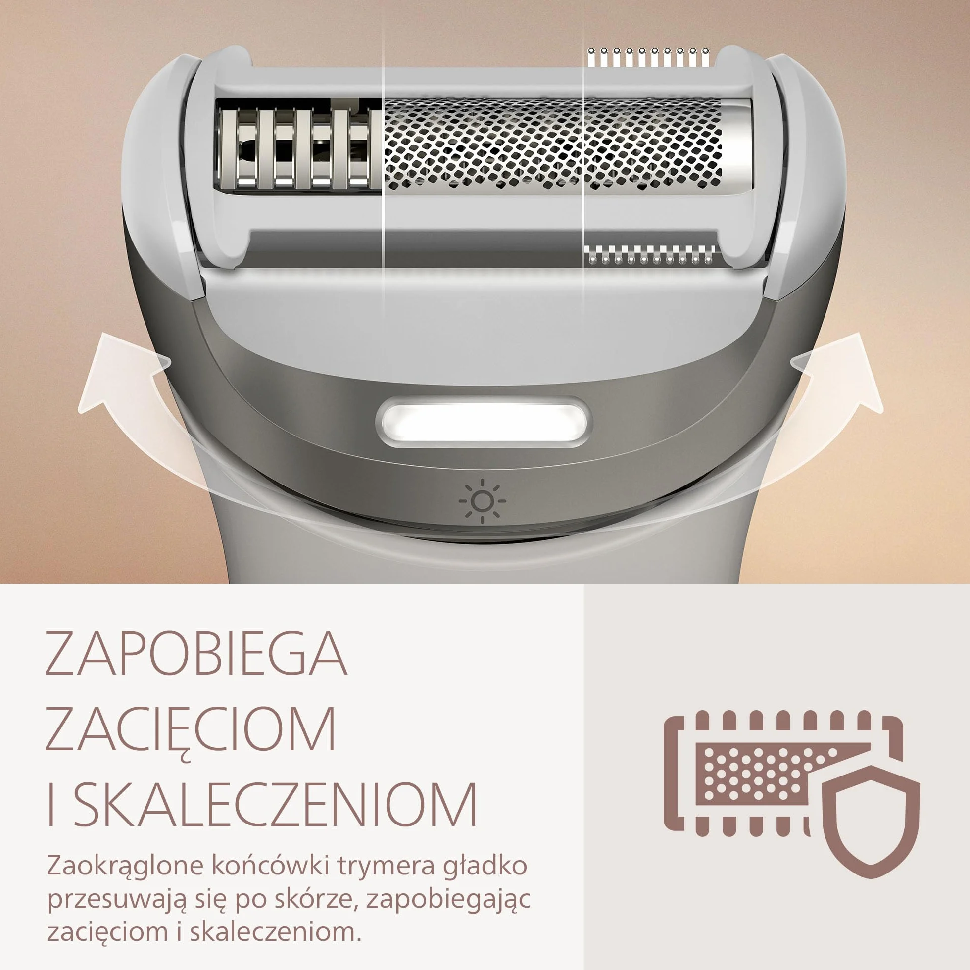Philips Golarka damska serii 8000 – bezprzewodowa golarka elektryczna do golenia na mokro i na sucho, elastyczna głowica goląca, do twarzy, nóg, ciała i okolic bikini, model BRL159/00