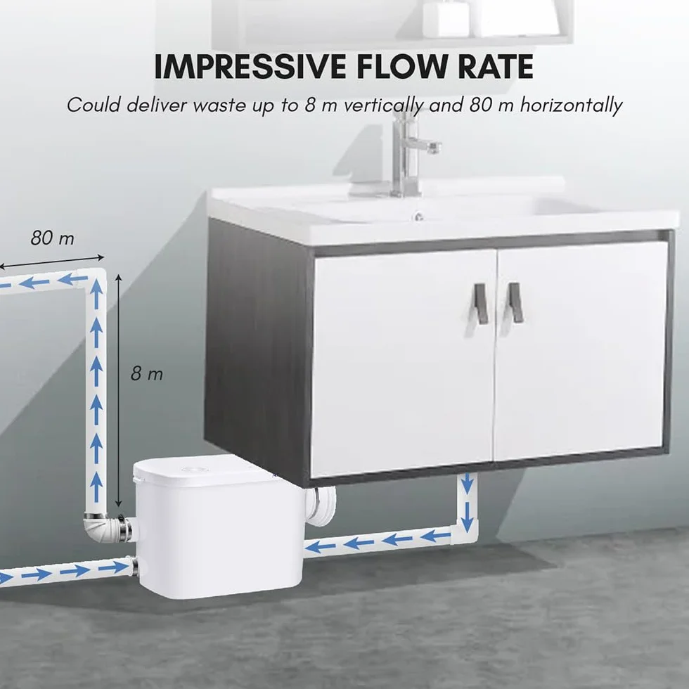 Aquamatix Silencio S pompa do ścieków 400 W cicha praca