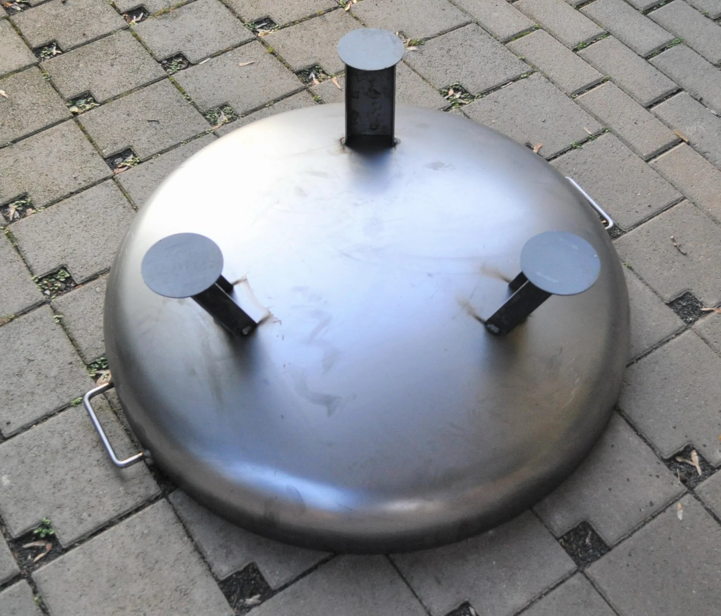 Palenisko ze stali 2,5 mm Ø 80 cm do ogrodu