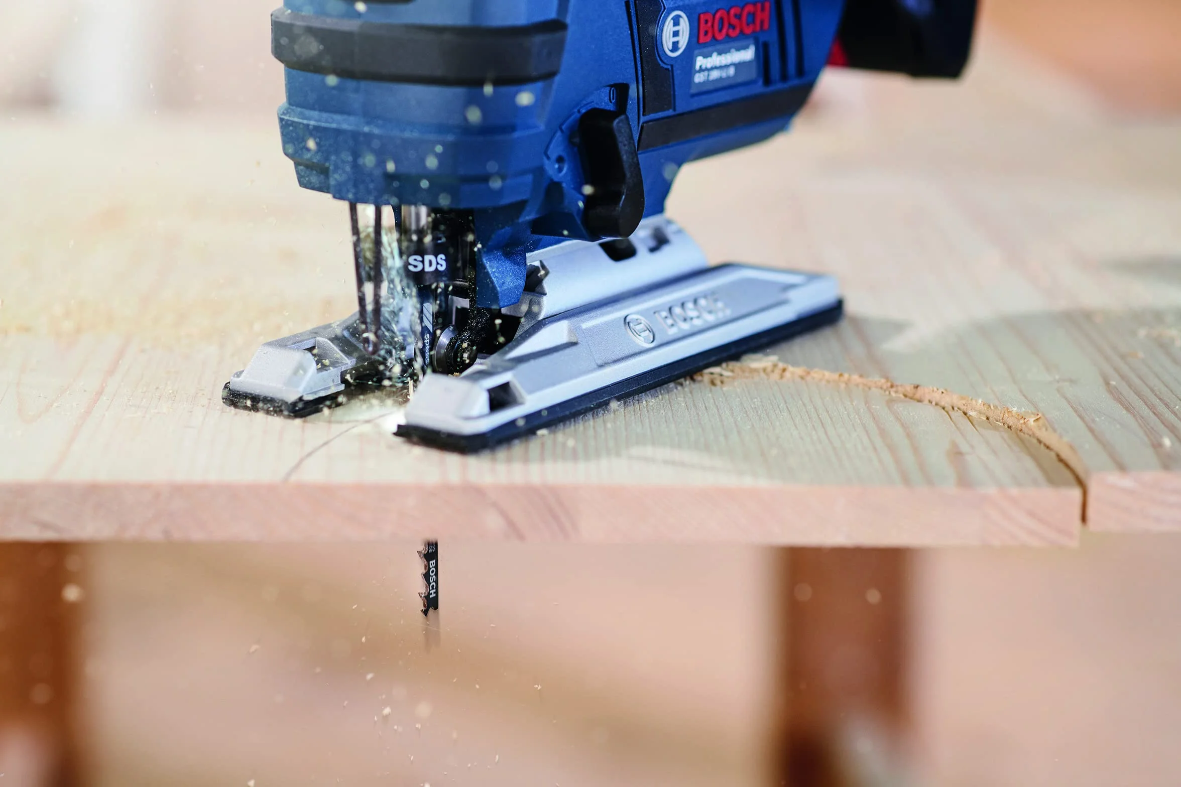 Bosch 5x Brzeszczot do wyrzynarek T 144 D Speed for Wood (do cięcia w drewnie, Długość 100 mm, profesjonalne akcesoria wyrzynarka)