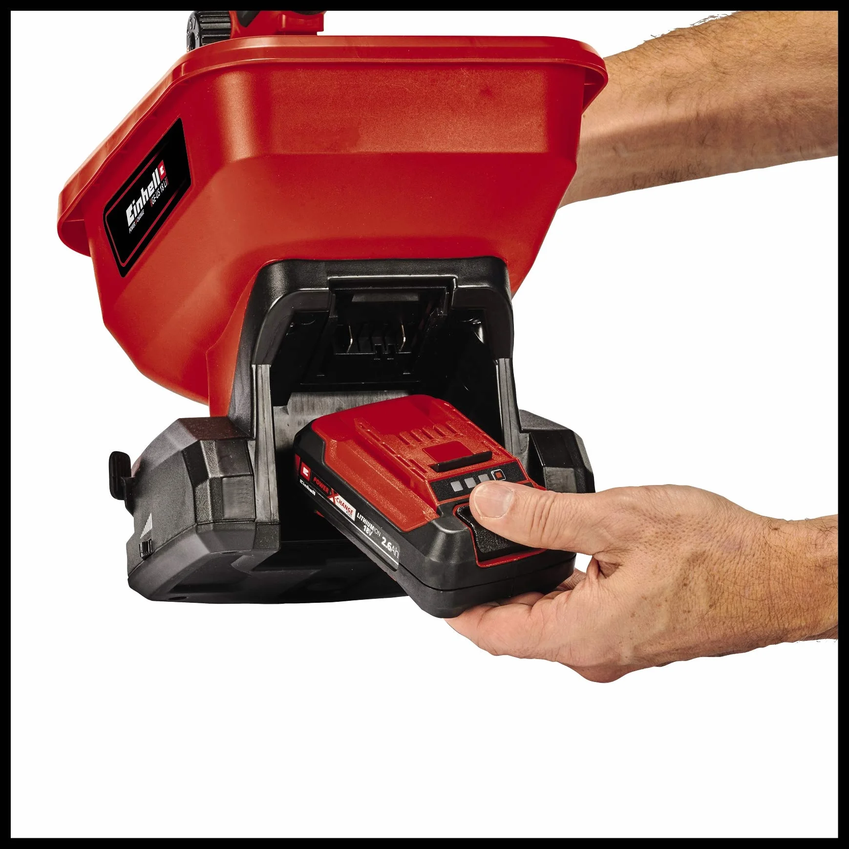 Einhell Ge-Us 18 Li-Solo Power X-Change Siewnik 3.3 litra Czerwony Czarny