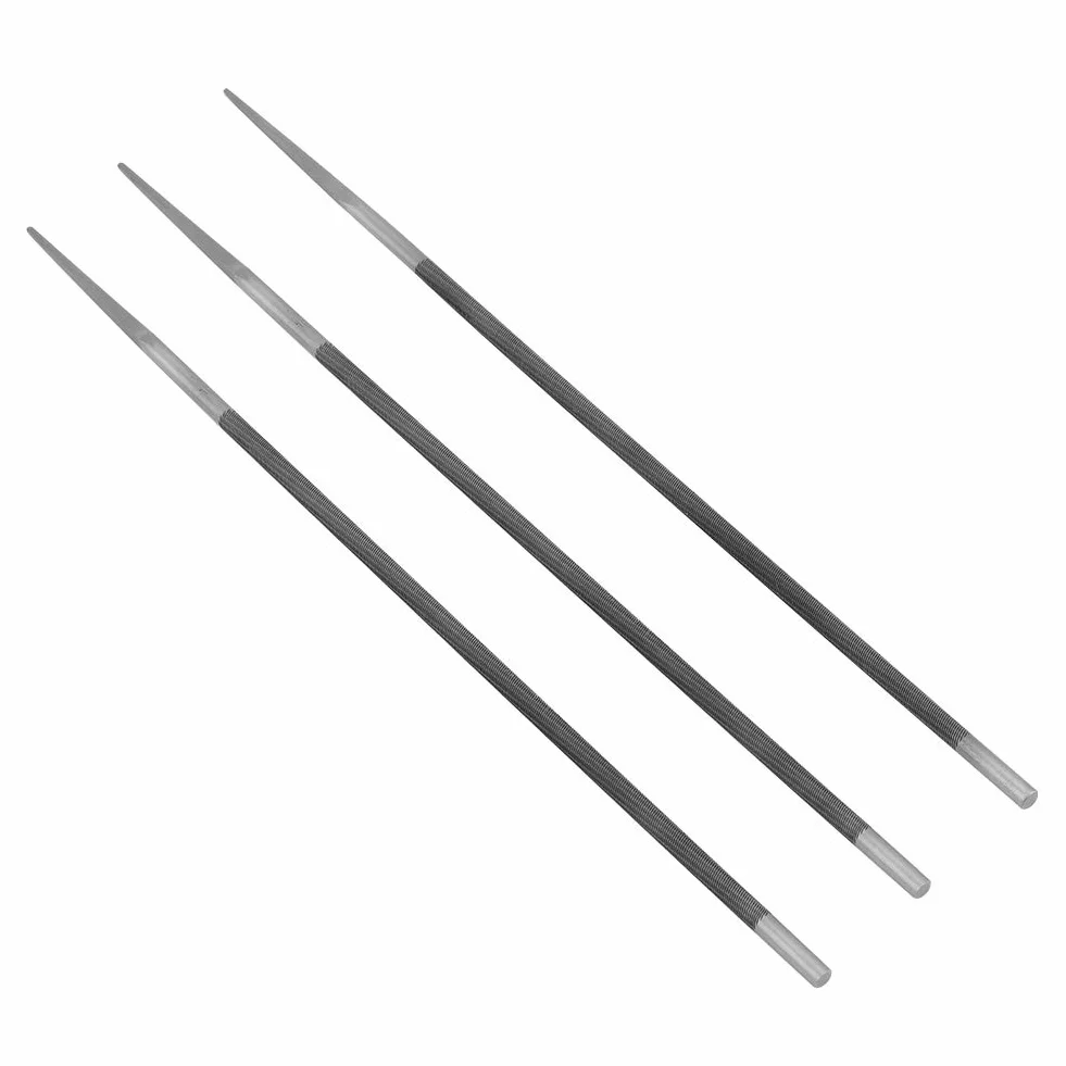 Pilnik okrągły do pił łańcuchowych 4.8mm 3 sztuki stal