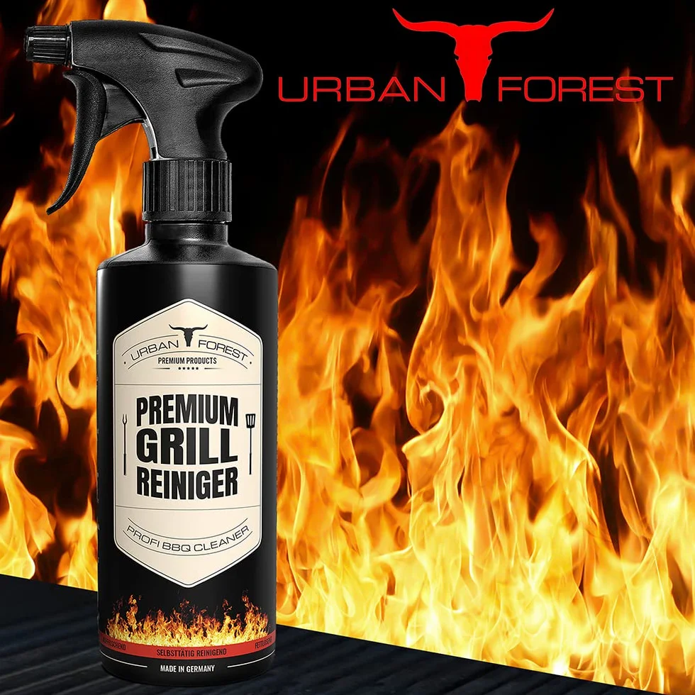 URBAN FOREST® środek do czyszczenia grilla 500 ml do rusztu ze stali nierdzewnej