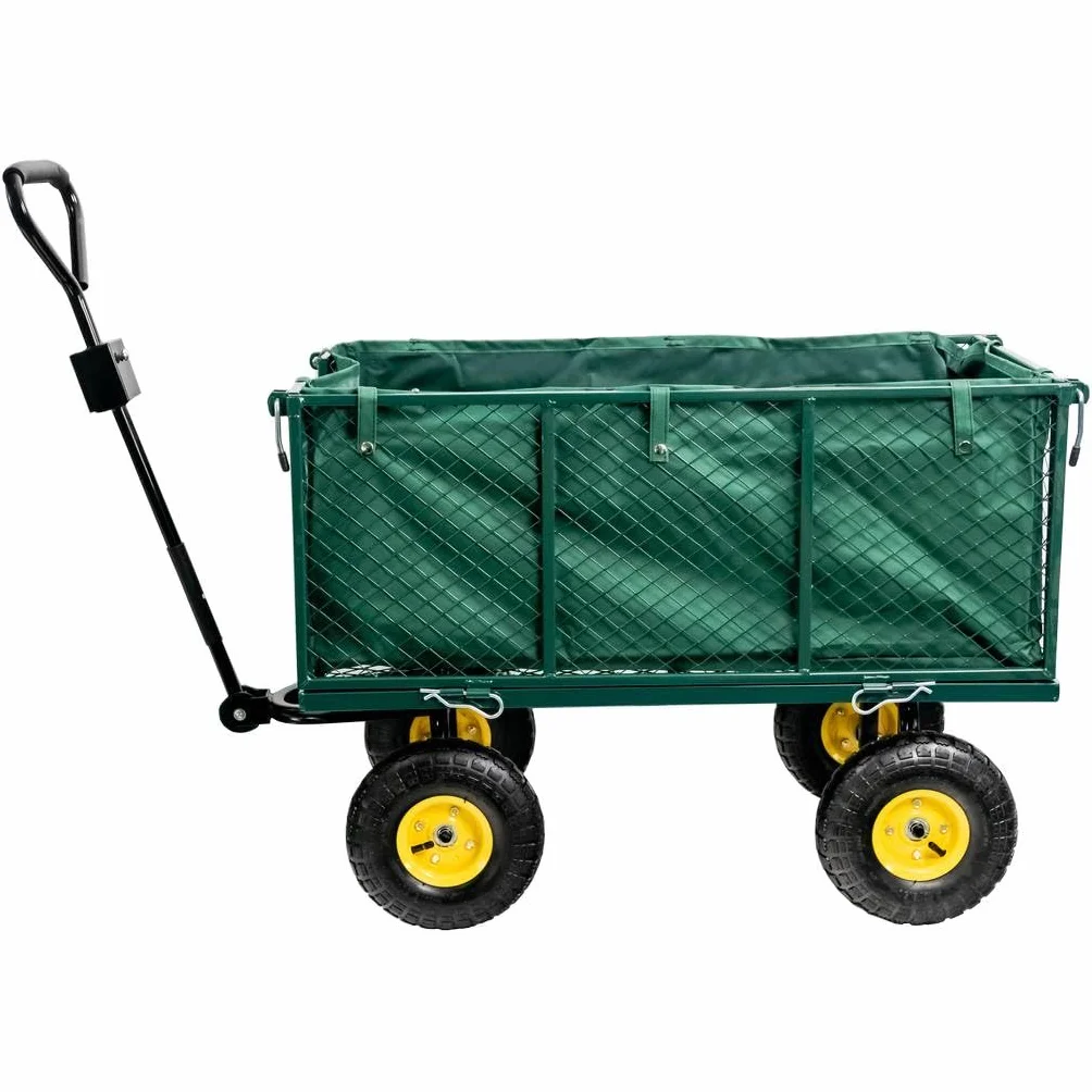 Mega-M Wózek ogrodowy transportowy składany 3W1 96x51x72 cm 500 kg