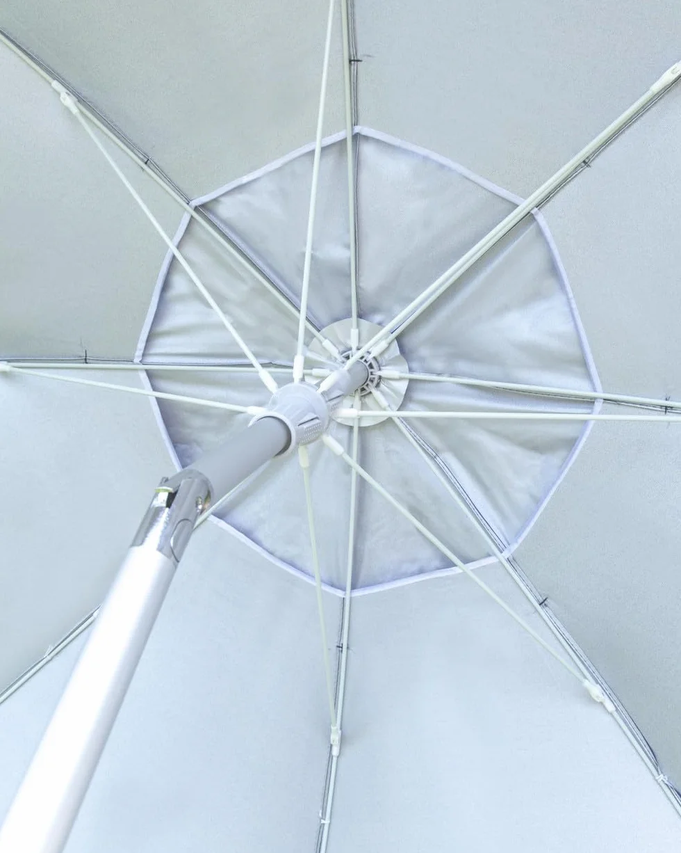 SUN & SURF Parasol plażowy 200 cm UPF 50+ UV Royal Blue 180 CM