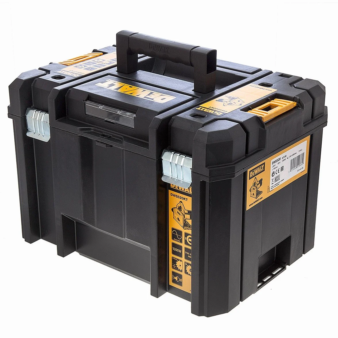 DEWALT Skuteczny Piła incisión 1.300w - 55mm prof. - ø165mm z walizka tstak vi dla profesjonalistów i majsterkowiczów do pracy profesjonalnej 1.300w 55mm