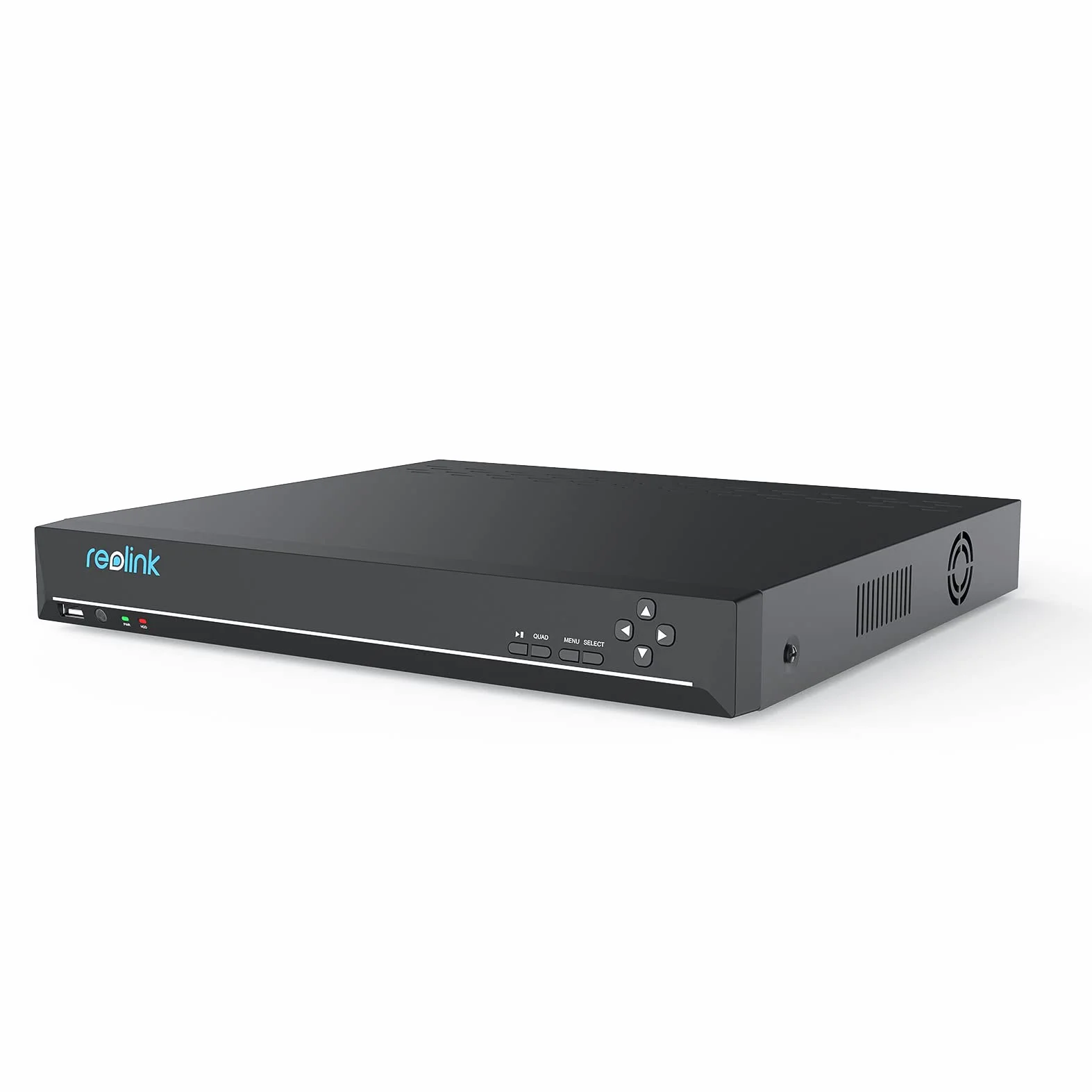 Reolink RLN36 12MP 36-kanałowy NVR CCTV system, 3 sloty HDD, obsługa kamer IP 12MP/4K, alarm O/I