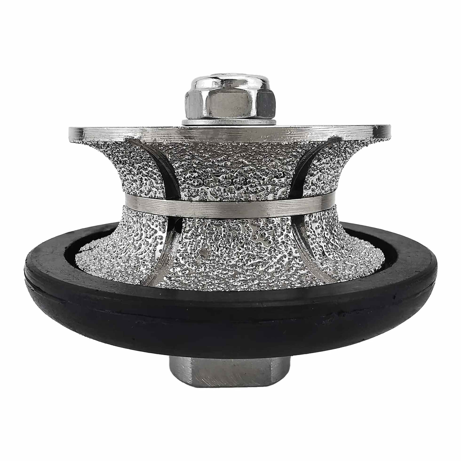 NBB Diamentowy profil koła, frez diamentowy, wiertło do profilowania porcelany płytki ceramiczne granit marmur kamień, łatwy w użyciu w szlifierce kątowej (V Full-Bullnose V20)