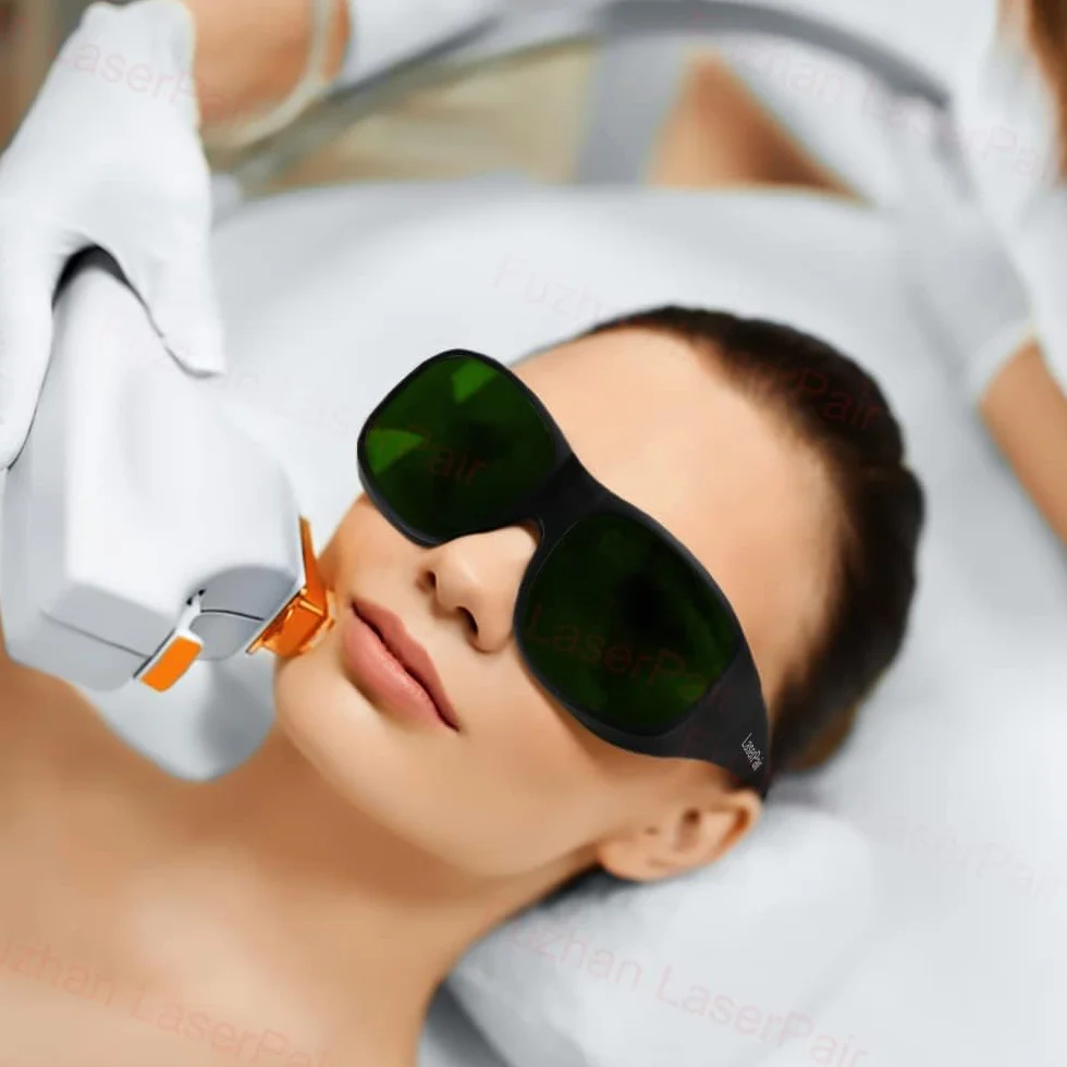 IPL Safety Glasses 200-2000nm Protection Glasses Laser Safety Glasses, UV Protection Glasses,IPL Laser Hair Removal Protective Glasses