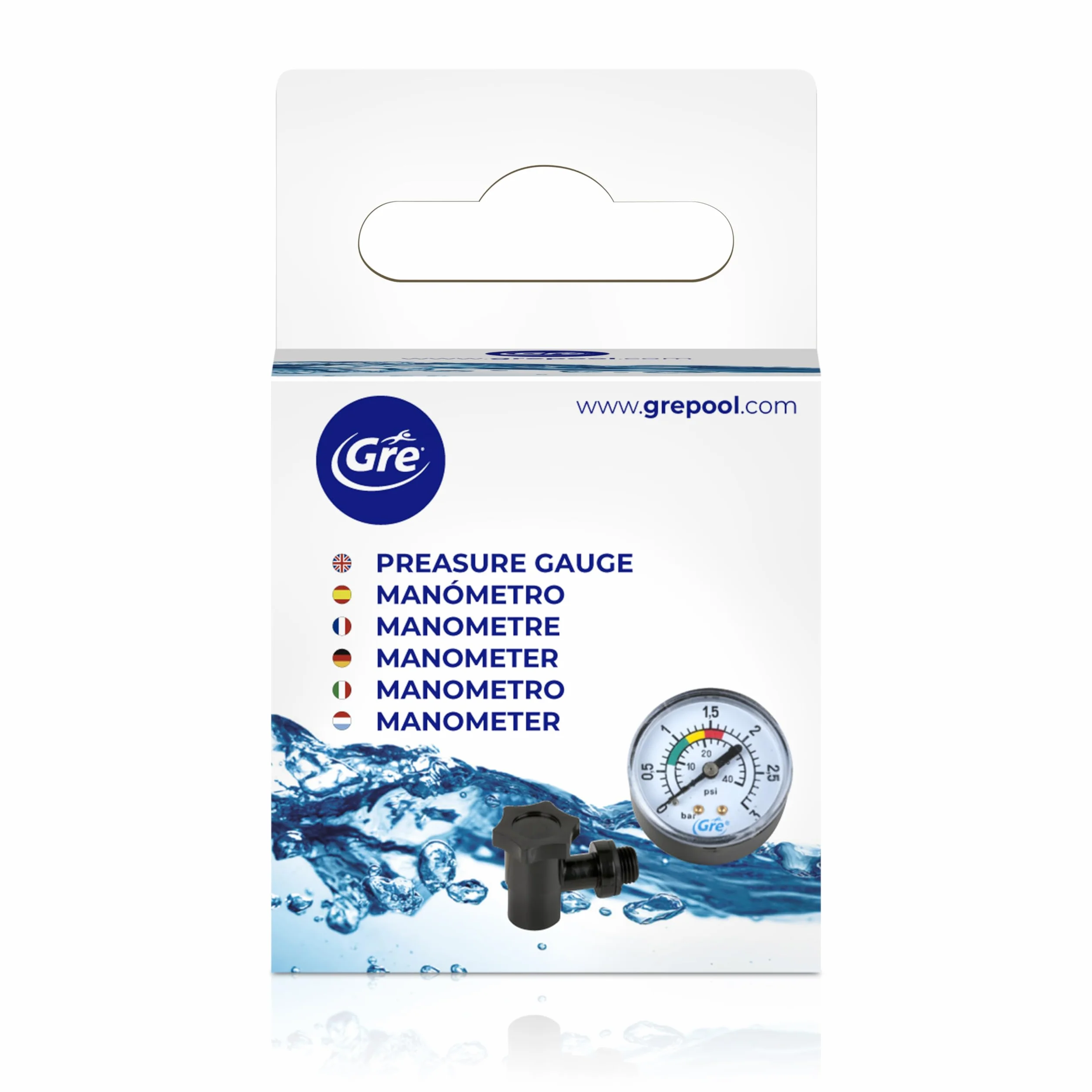 Gre AR506 - manometr do filtra piaskowego