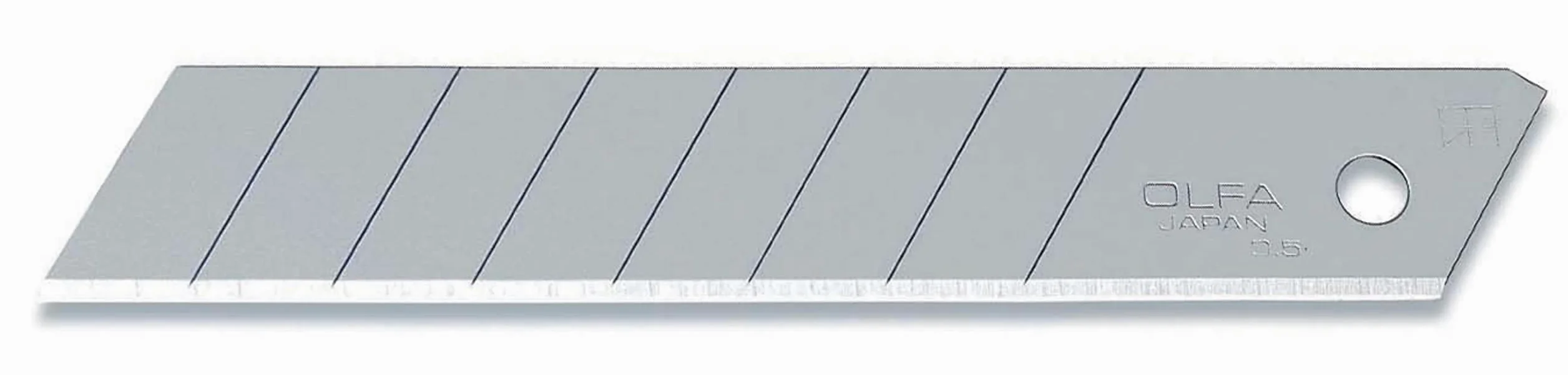 OLFA Zestaw 3 plastikowych obudów LB-50 z 50 ostrzy do noża 18 mm