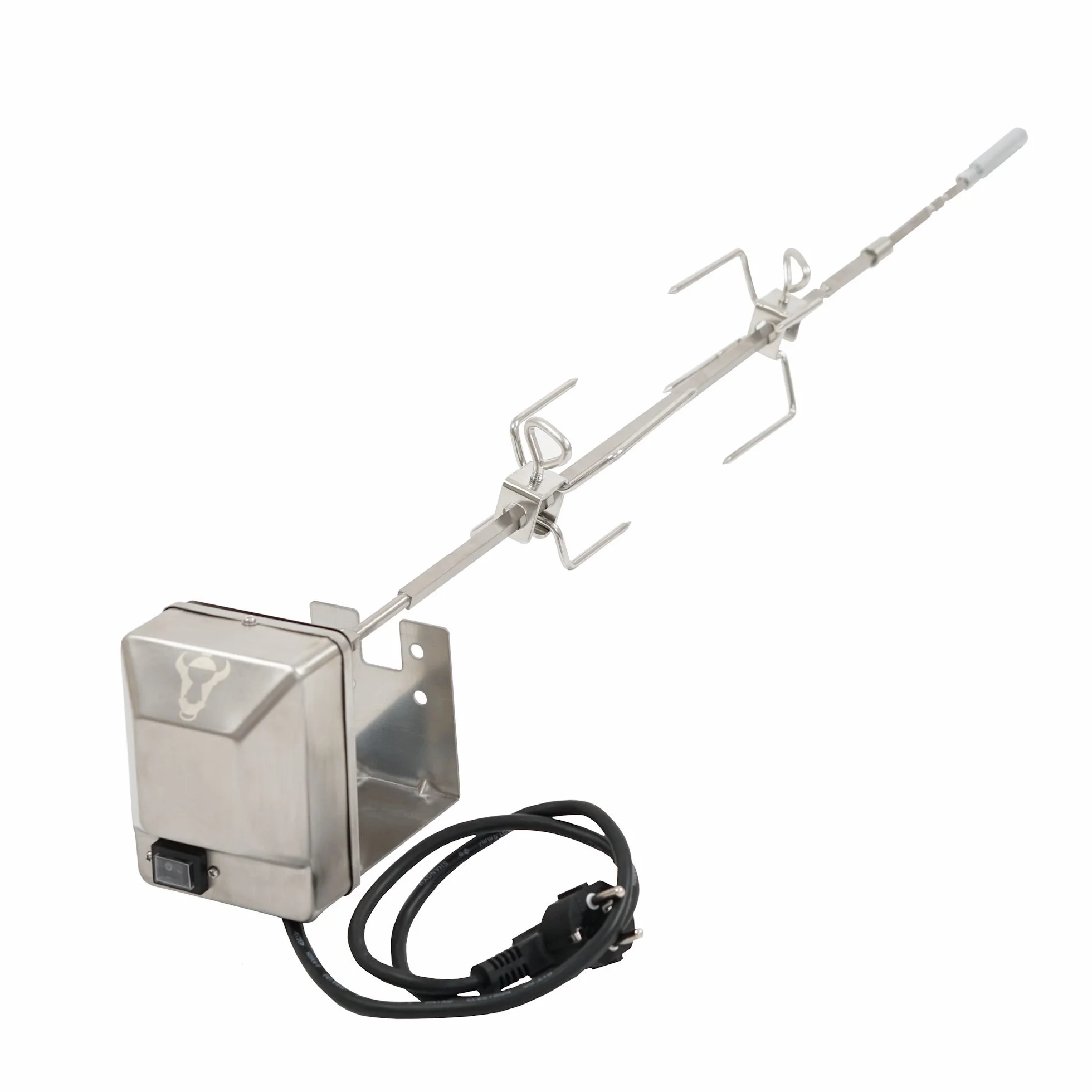 Zestaw rożnów grillowych BBQ-Toro ze stali nierdzewnej do Weber Genesis II 200 i 300