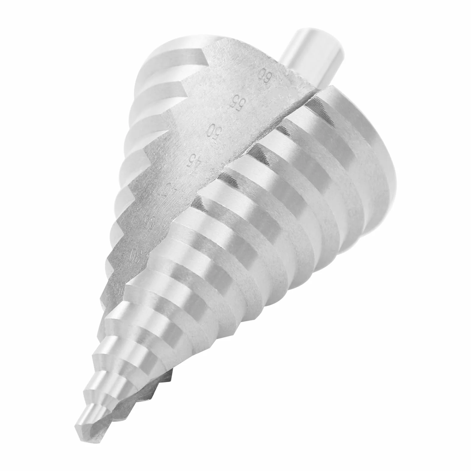6-60 mm wiertło stopniowe do metalu, wiertło stożkowe, profesjonalne frezy tytanowe HSS pogłębiacz wiertło do otworów ze spiralą do metalu, stali, drewna, tworzyw sztucznych