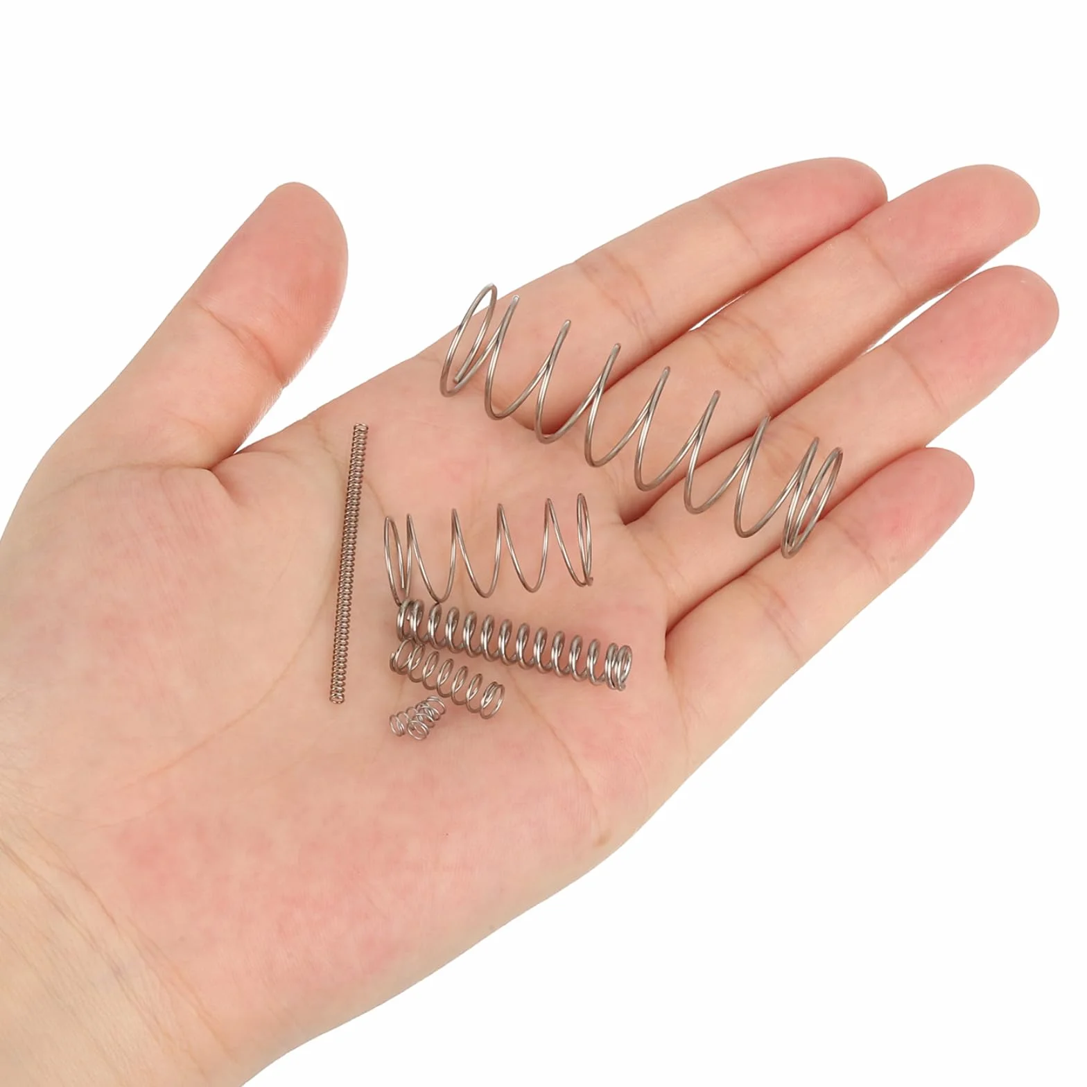 sourcingmap Sprężyna kompresyjna - 1,2 mm średnica drutu, 13 mm średnica zewnętrzna 45 mm wolnej długości sprężyna sprężyna, czarna, 10 szt.