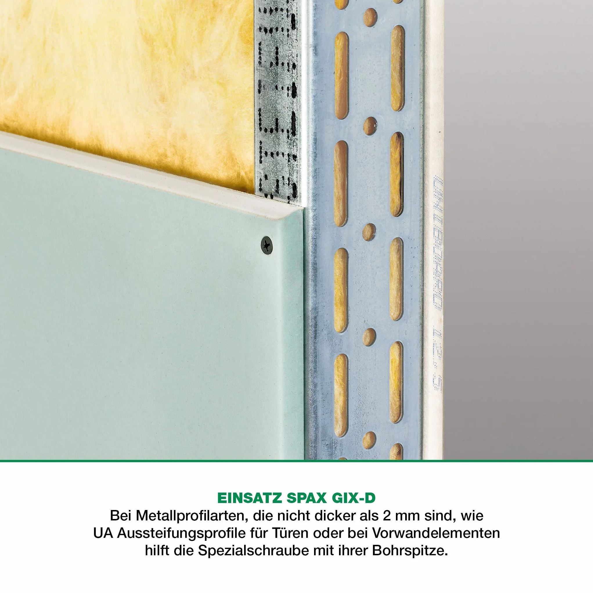 SPAX GIX-D wkręty do szybkiego montażu 3,5 x 25 mm, pełny gwint, 1000 sztuk, końcówka wiertnicza, rowek krzyżowy H2, łeb trąbkowy, śruby do suchego montażu do wzmocnionych profili metalowych – 1991170350255