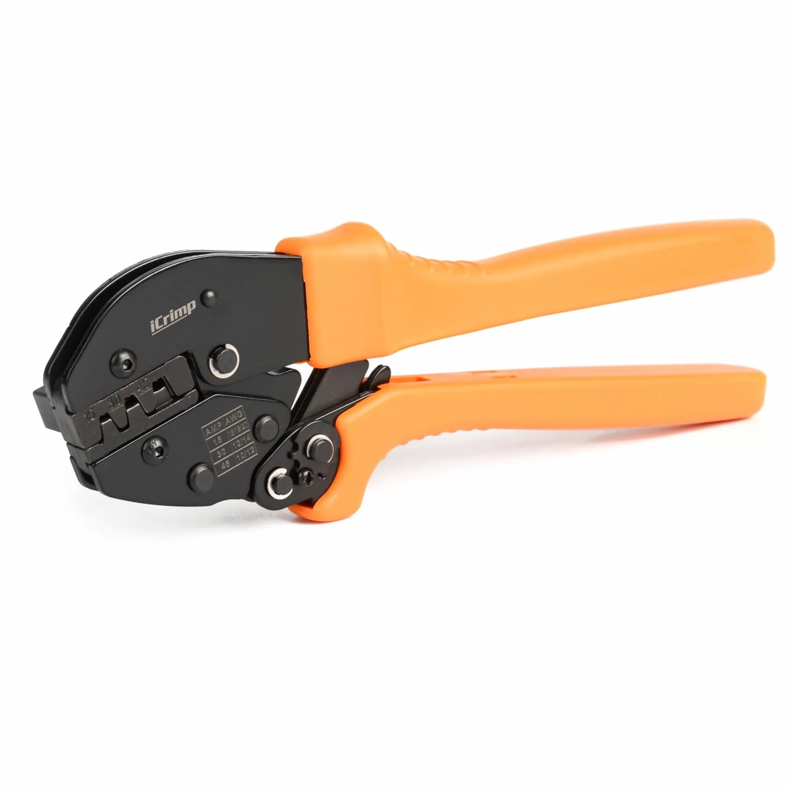 iCrimp Ap-153045 Zaciskarka do drutu grzechotka narzędzia działa dla Anderson 15, 30 i 45 AMP złącza kablowe