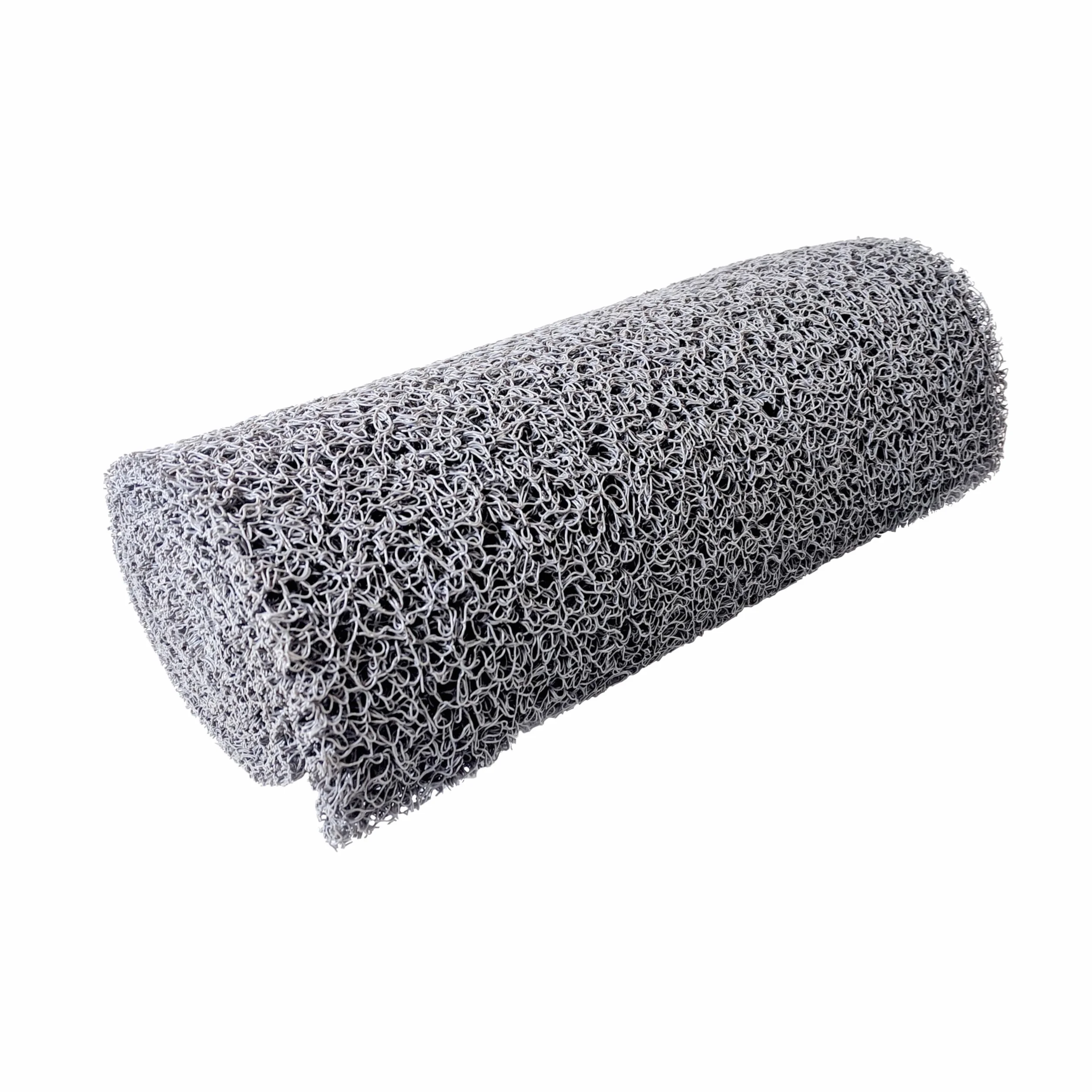 ASR Górnicy Outdoor Moss Sluice Box Matting Sprzęt Górniczy do poszukiwania złota, Unbacked 10 mm, 12 x 36 cali, szary