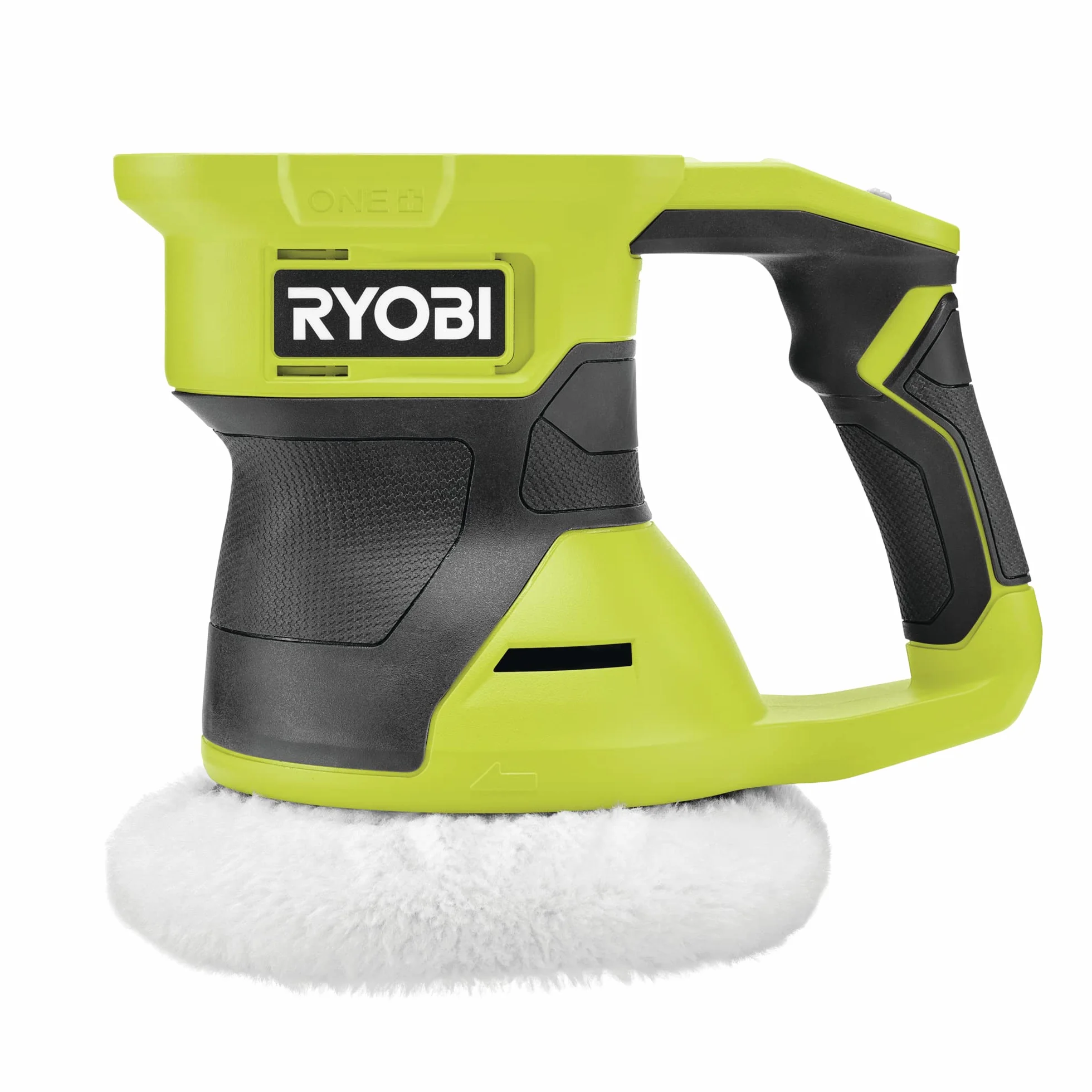 Ryobi Polerka Akumulatorowa 18V, RBP18150-0, Średnica 150 mm, Zakres 3000/4600 obr/min, w Zestawie 1 x Nakładka Polerska oraz 1 x Nakładka Frotte, Wersja bez Akumulatora i Ładowarki