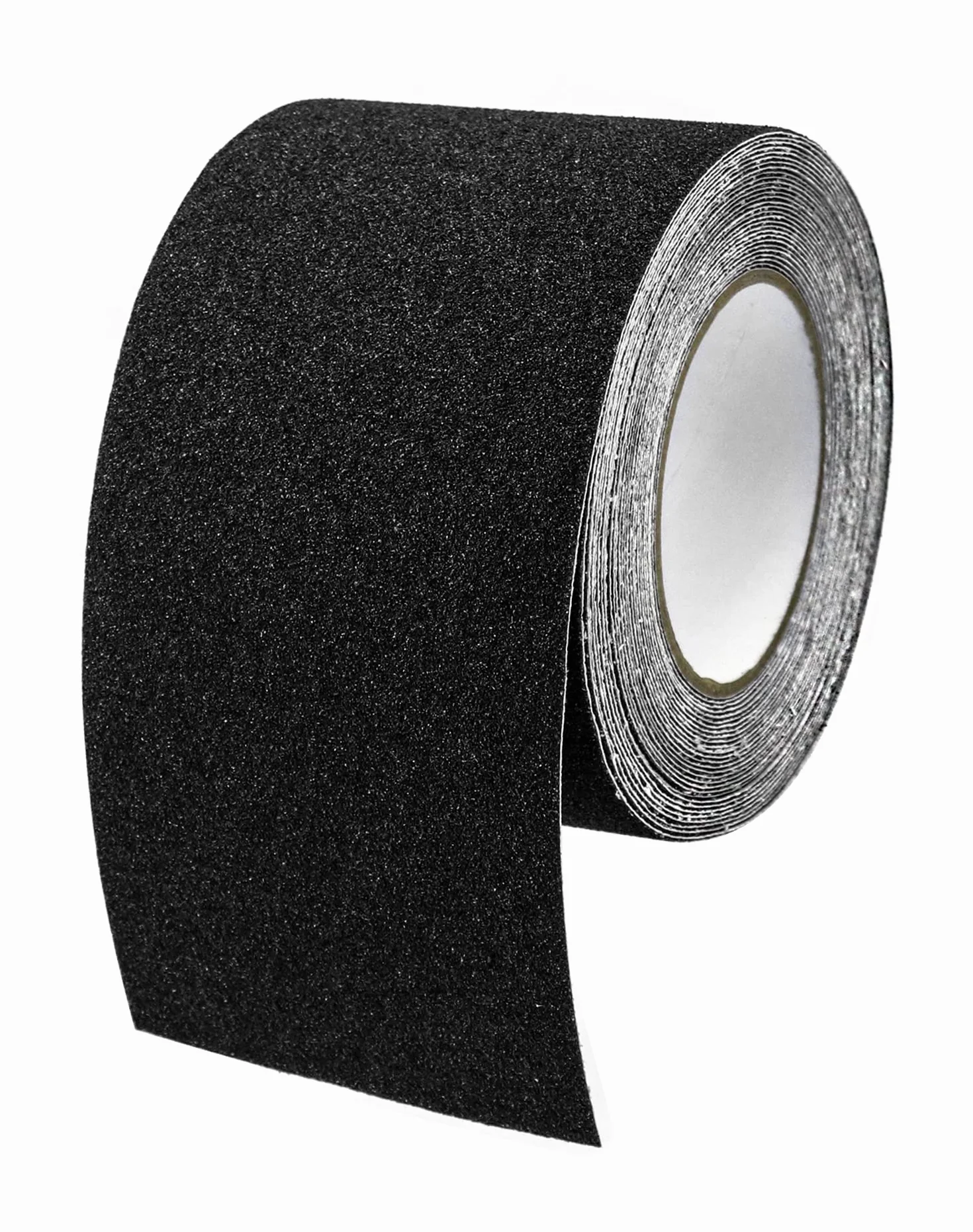 QWORK® Taśma antypoślizgowa - 10m x 10cm - samoprzylepne wodoodporne paski antypoślizgowe do podłóg drabiny schodowej wewnątrz i na zewnątrz