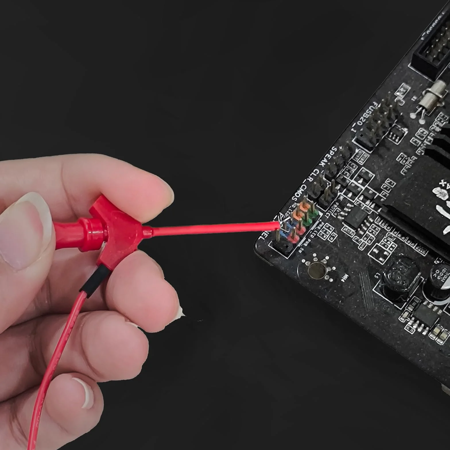 SMD IC haczyki testowe, 10 kolorów | 10 sztuk, do analizatora logicznego, testowania elektroniki