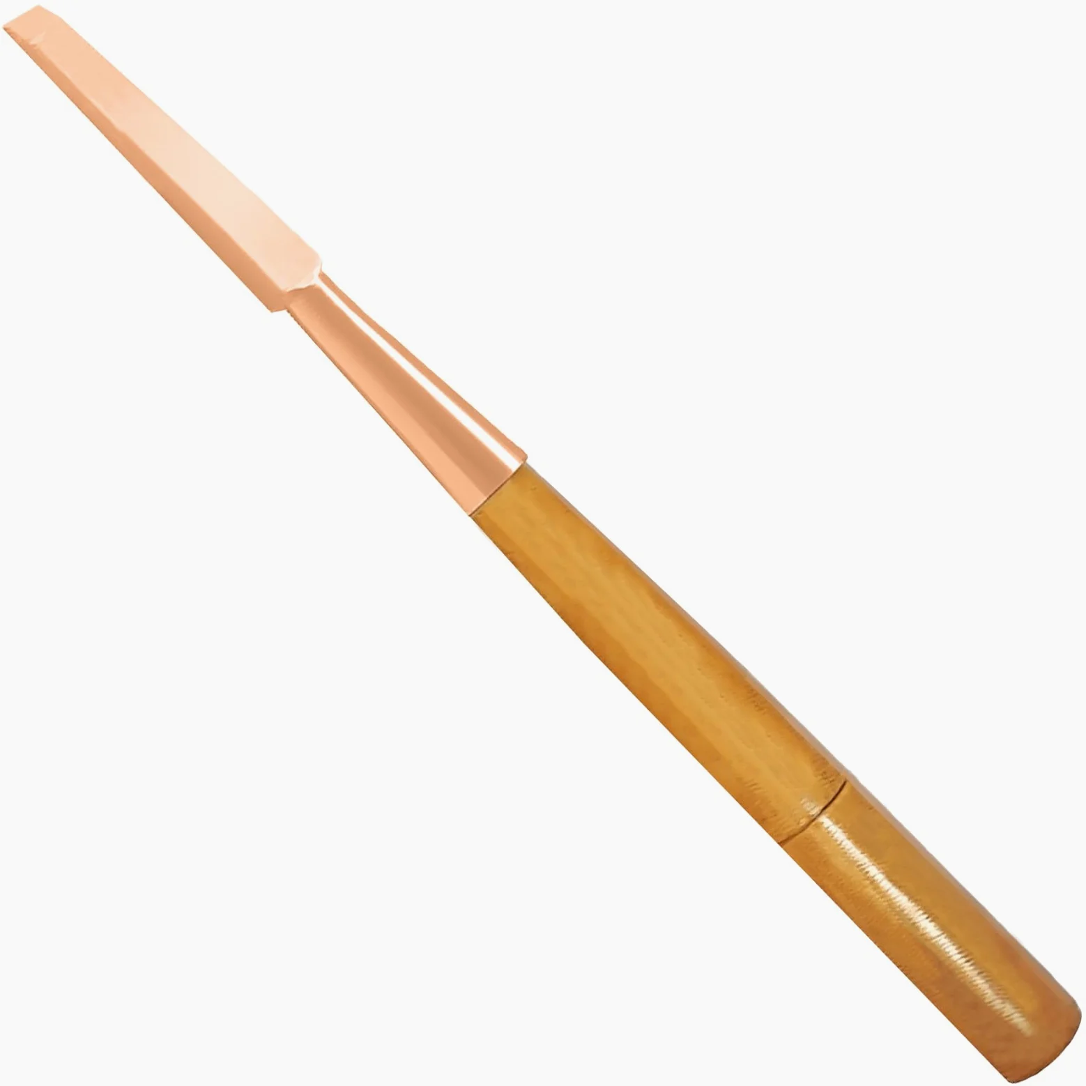 WEDO 30.5 cm nieiskrzące dłuto na zimno, płaskie dłuto użytkowe do drewna, szerokie ostrze 5/17.8 cm, narzędzie bezpieczeństwa bez iskier, klasa przemysłowa, długość 300 mm, miedź berylowa