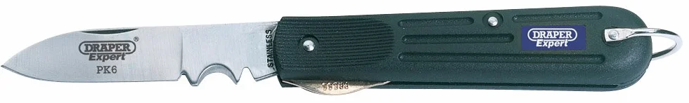 Draper Expert 66257 scyzoryk dla elektryka, niebieski