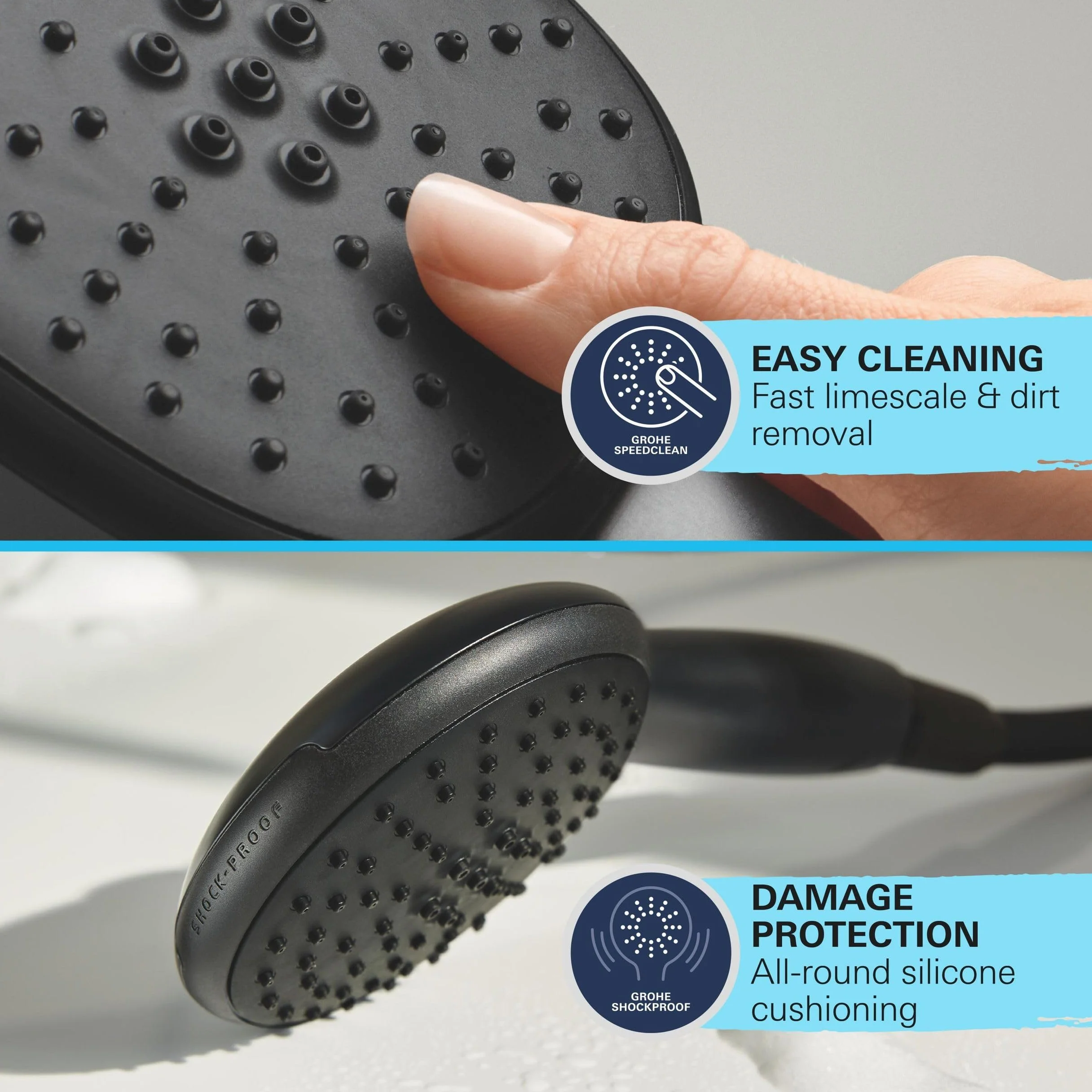 Grohe Vitalio 250 system prysznicowy oszczędzający wodę 8 l na min
