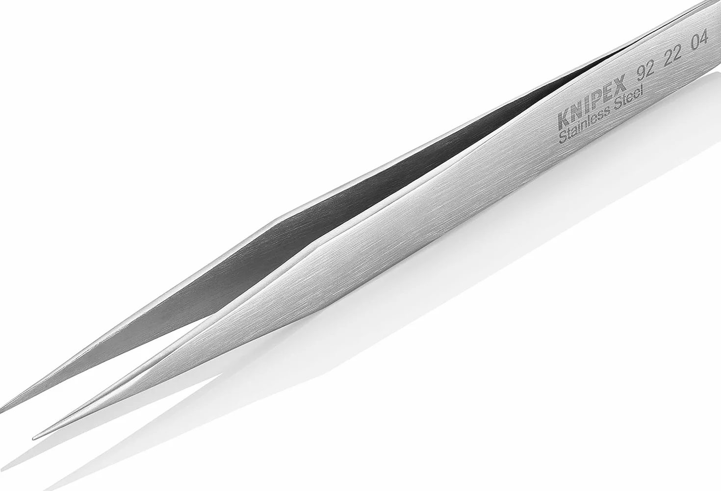 KNIPEX Pinceta uniwersalna matowe gładkie 128 mm, 92 22 04