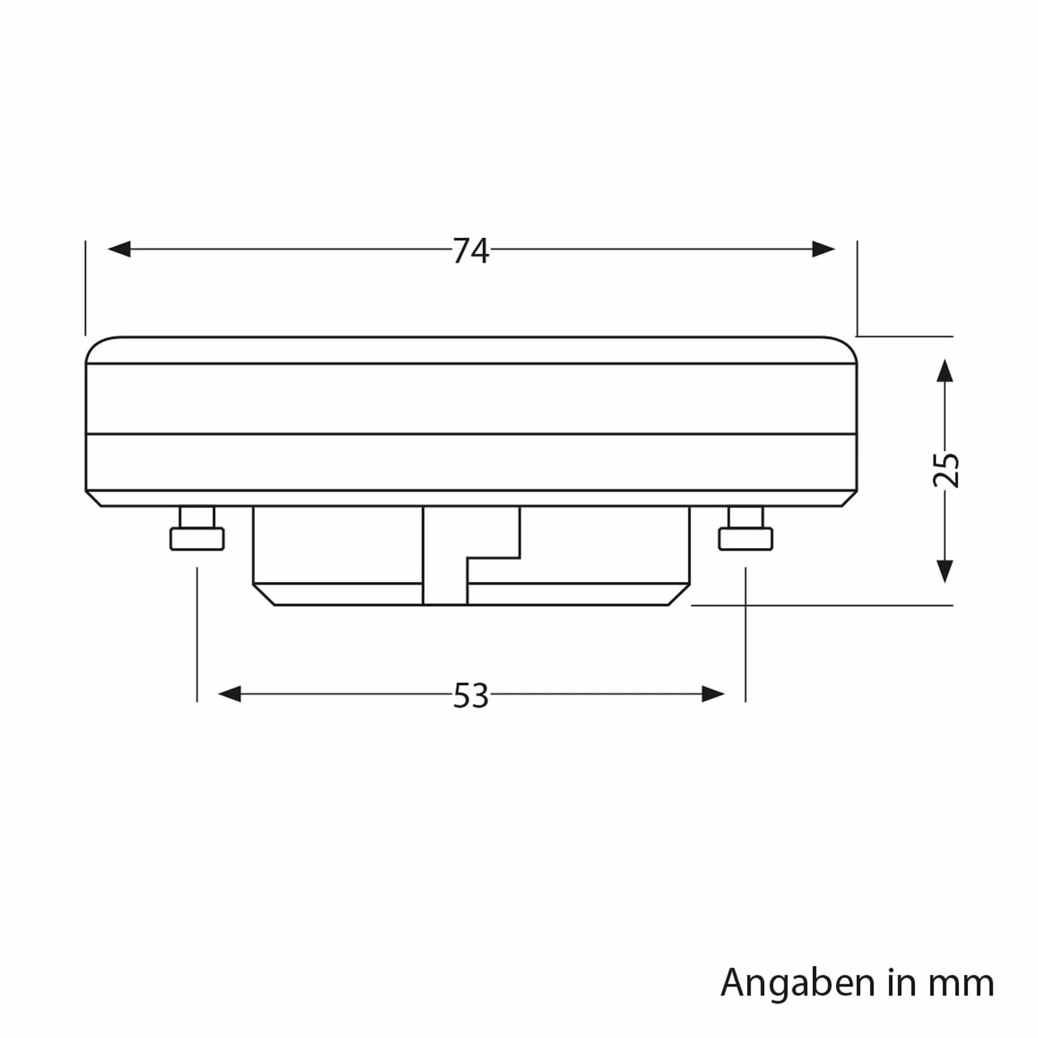 ledscom.de 3 sztuki żarówek LED GX53, białe (4100 K), 6,5 W, 550 lm, 3-stopniowy ściemniacz, matowe
