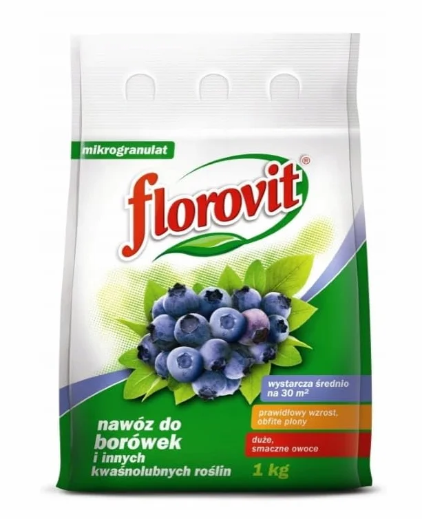 Florovit nawóz do borówek i roślin kwaśnolubnych 1kg