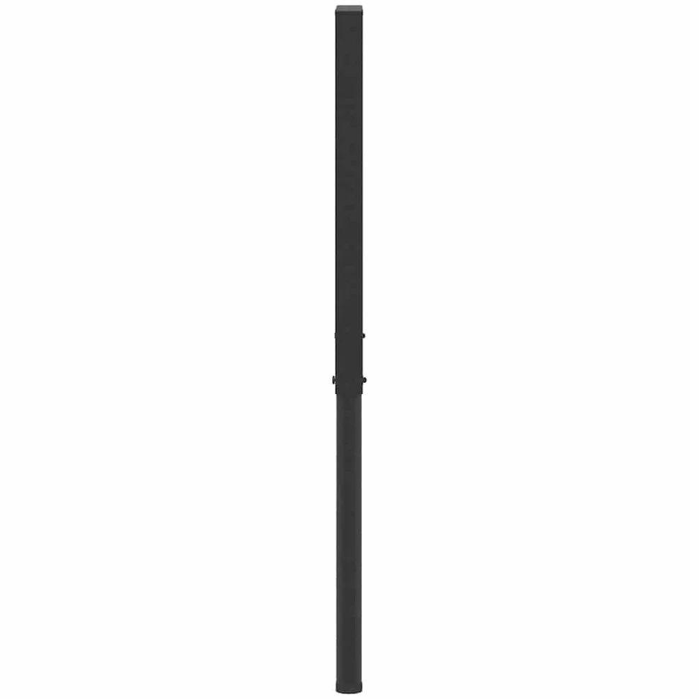 Stelaż stołu warsztatowego z regulacją wysokości, metalowy, 2 sztuki, szerokość 55 cm, wysokość 69-95,5 cm, czarny, wytrzymały stelaż do warsztatu, montażu, DIY, akcesoria do stołu