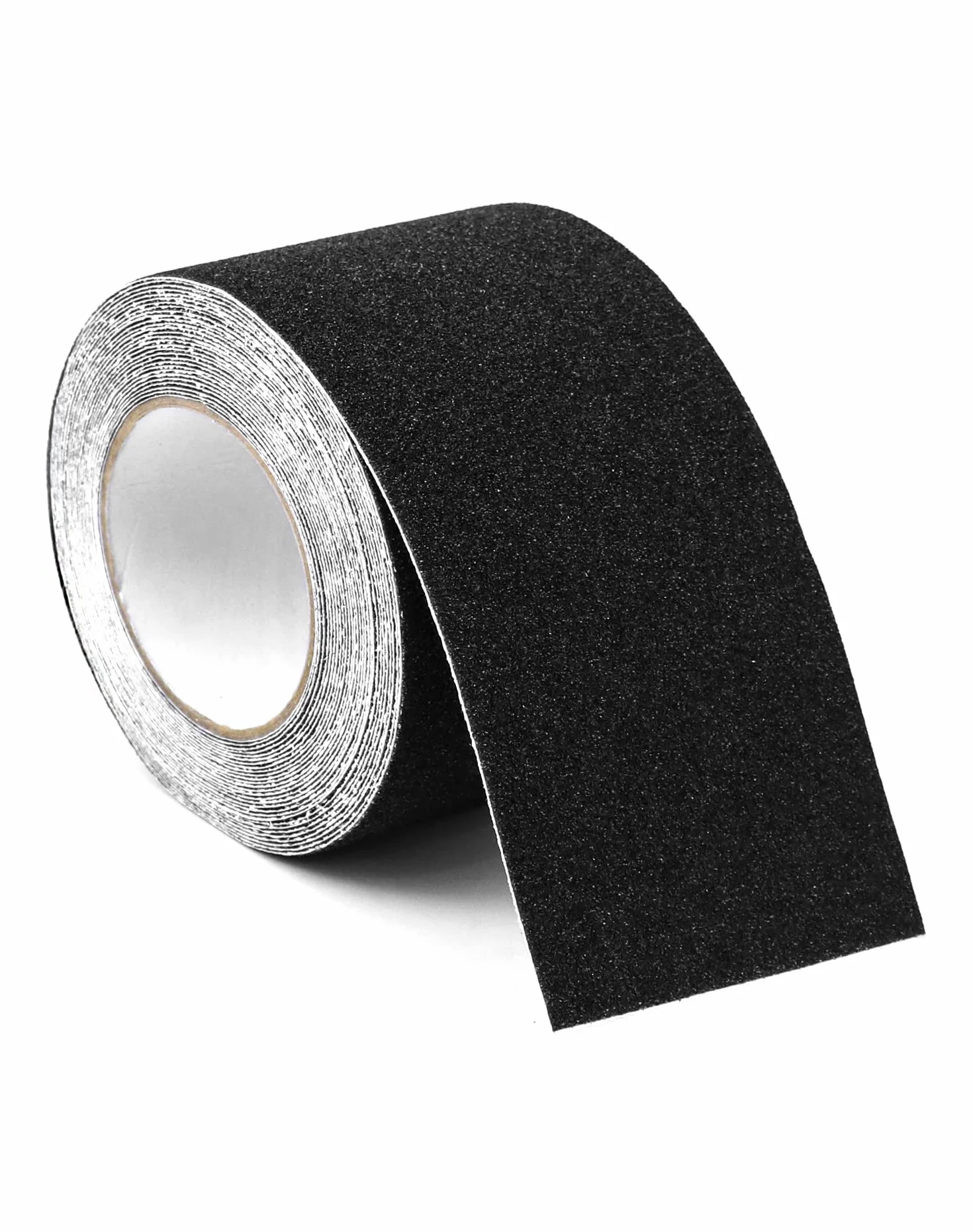 QWORK® Taśma antypoślizgowa - 10m x 10cm - samoprzylepne wodoodporne paski antypoślizgowe do podłóg drabiny schodowej wewnątrz i na zewnątrz