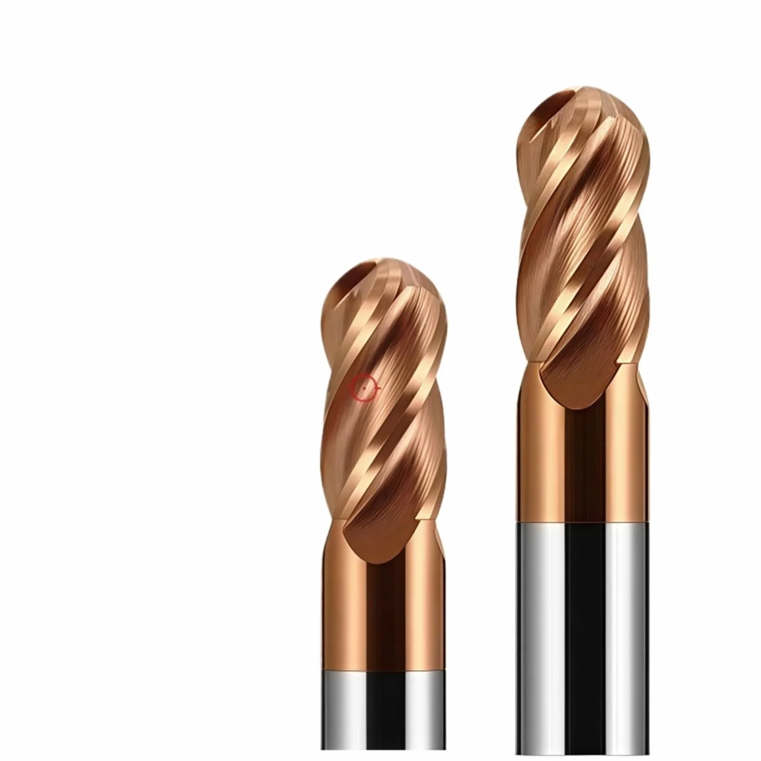 Końcówka z węglików spiekanych HRC55 4-ostrzowa powlekana stal wolframowa frez do stali nierdzewnej 3 4 5 6 8 10 12 14 16 18 20 mm (R8x32xD16x100)