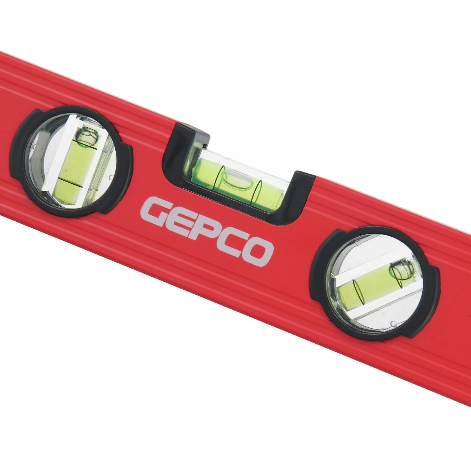 GEPCO 10-częściowy zestaw profesjonalnych poziomic 30-40-50-60-80-90-100-120-150-180 cm, aluminium, 1,2 mm, waga pomiarowa, waga konstrukcyjna, 3 ważniki