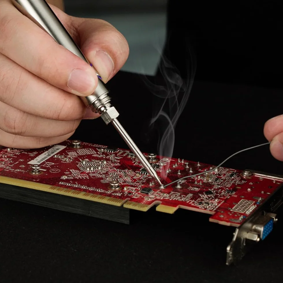 Zestaw lutownicy, Bezprzewodowy zestaw narzędzi do lutowania, przenośny ładowany przez USB długopis spawalniczy, spawanie domowe naprawa lutów pióro ogrzewanie elektryczne narzędzia do metalu, elektry