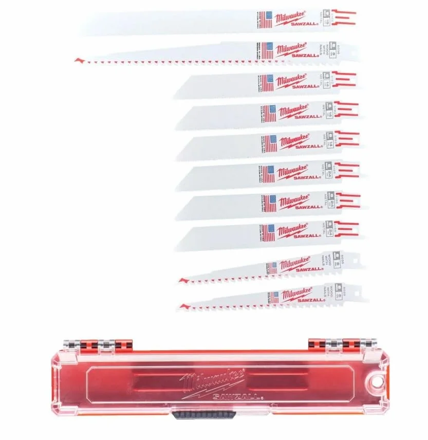 Milwaukee Zestaw 10 Lame Sawzall Milwaukee - 4922211
