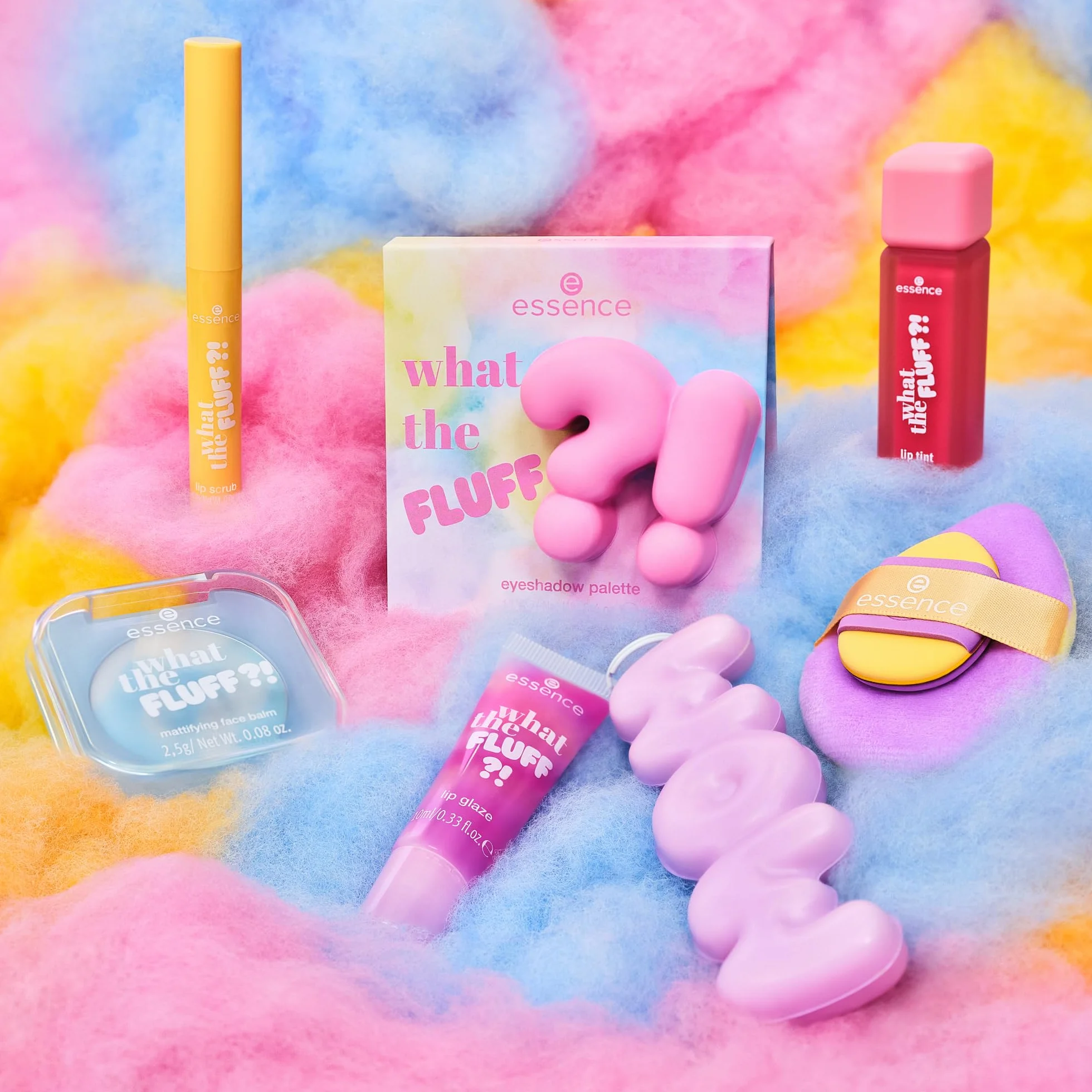 essence Puszek do pudru WHAT THE FLUFF?! (2pcs)