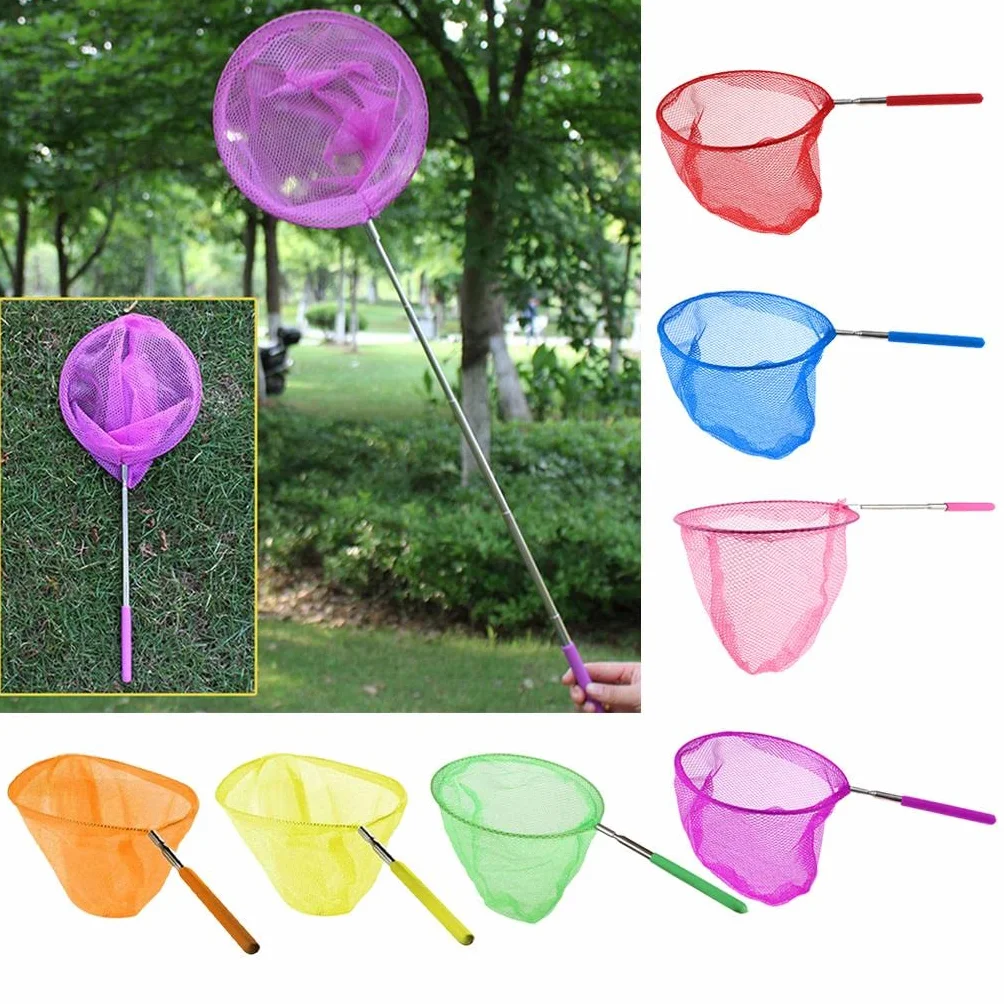 Siatka wędkarska teleskopowa motyl 20 cm dla dzieci